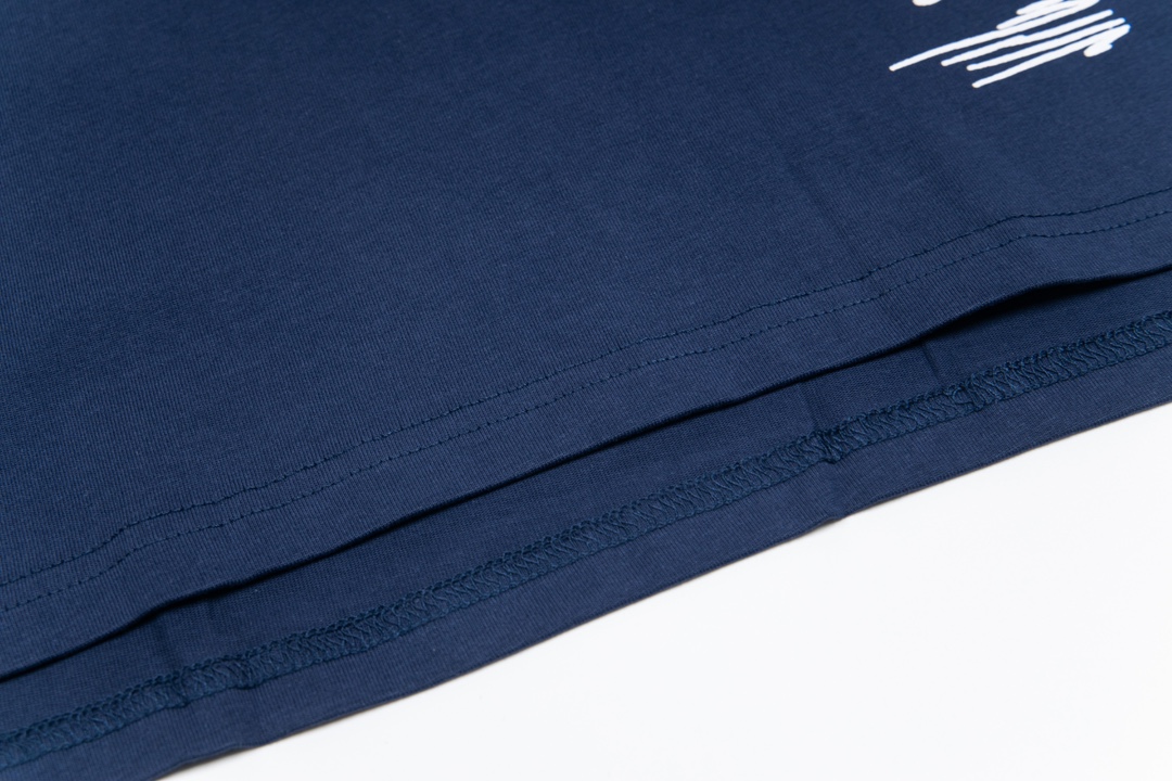 “THOM BROWNE TB 24FW Seaboat Stamp Short Sleeves: One-to-One Cotton Style” - 图片 4