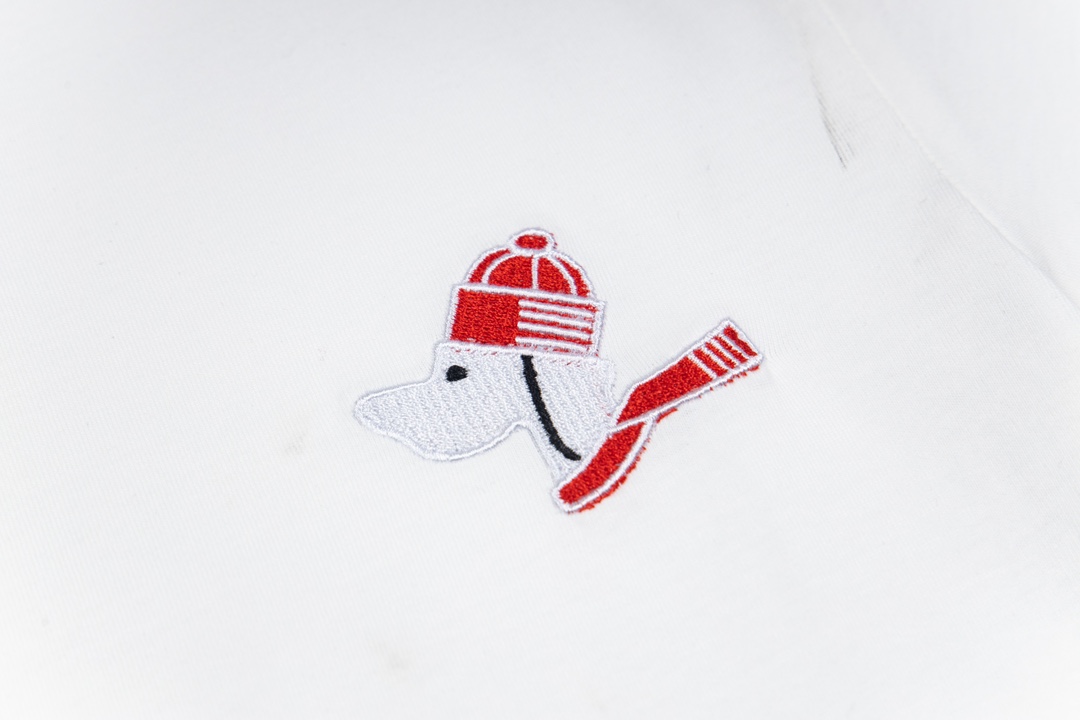 Thom Browne 24SS TB Dog Embroidered Short Sleeves, 1980s-inspired Custom Fabrics. - 图片 7