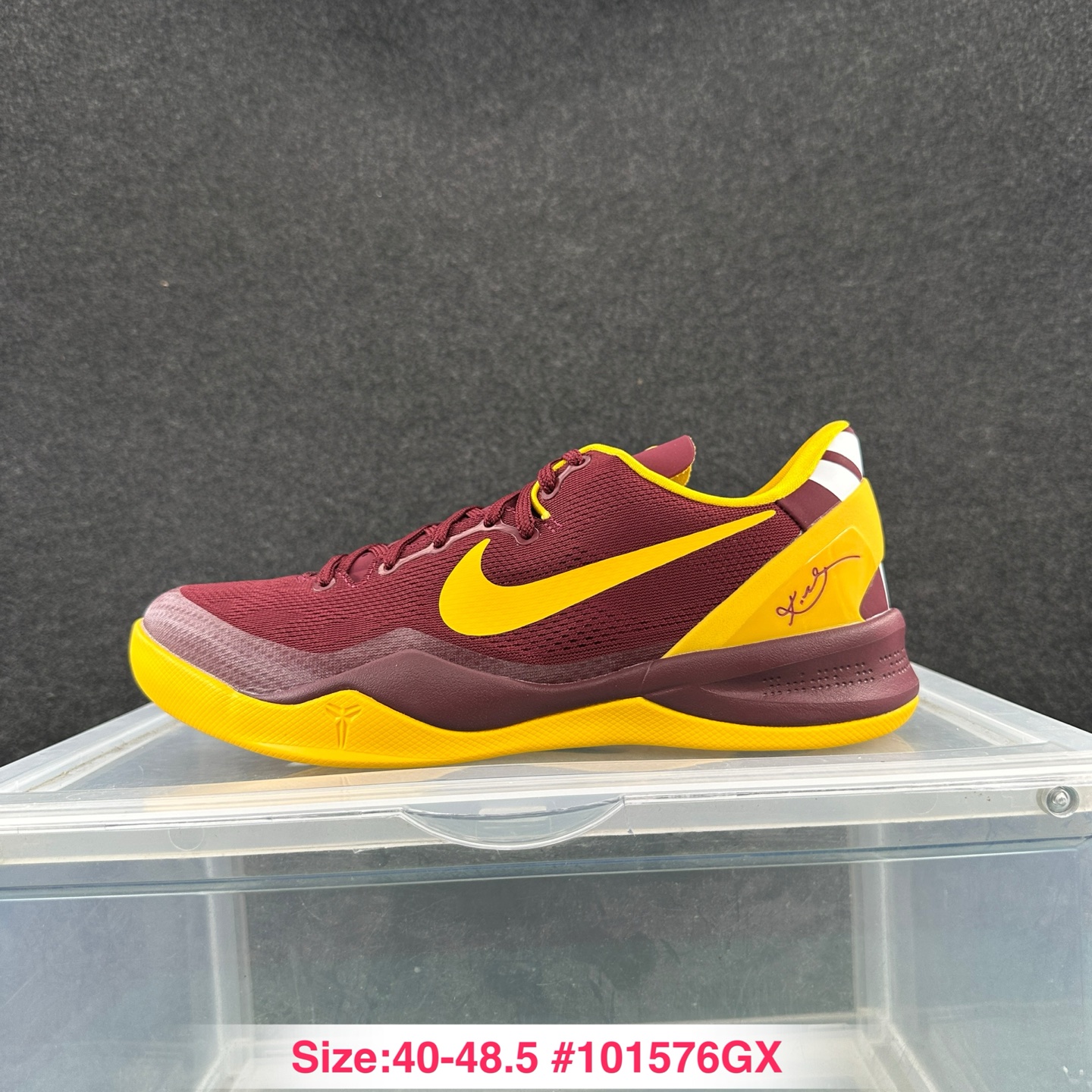 💯GX公司级🔥得 Nike Zoom Kobe 8 科比8代防滑耐磨 减震透气 抗扭 圆头 织物 实战训练 篮球鞋 ✈️货号: 配置: ZoomTubro缓震; 足弓TPU抗扭; 足弓碳板抗扭; 缓震胶 ❤️