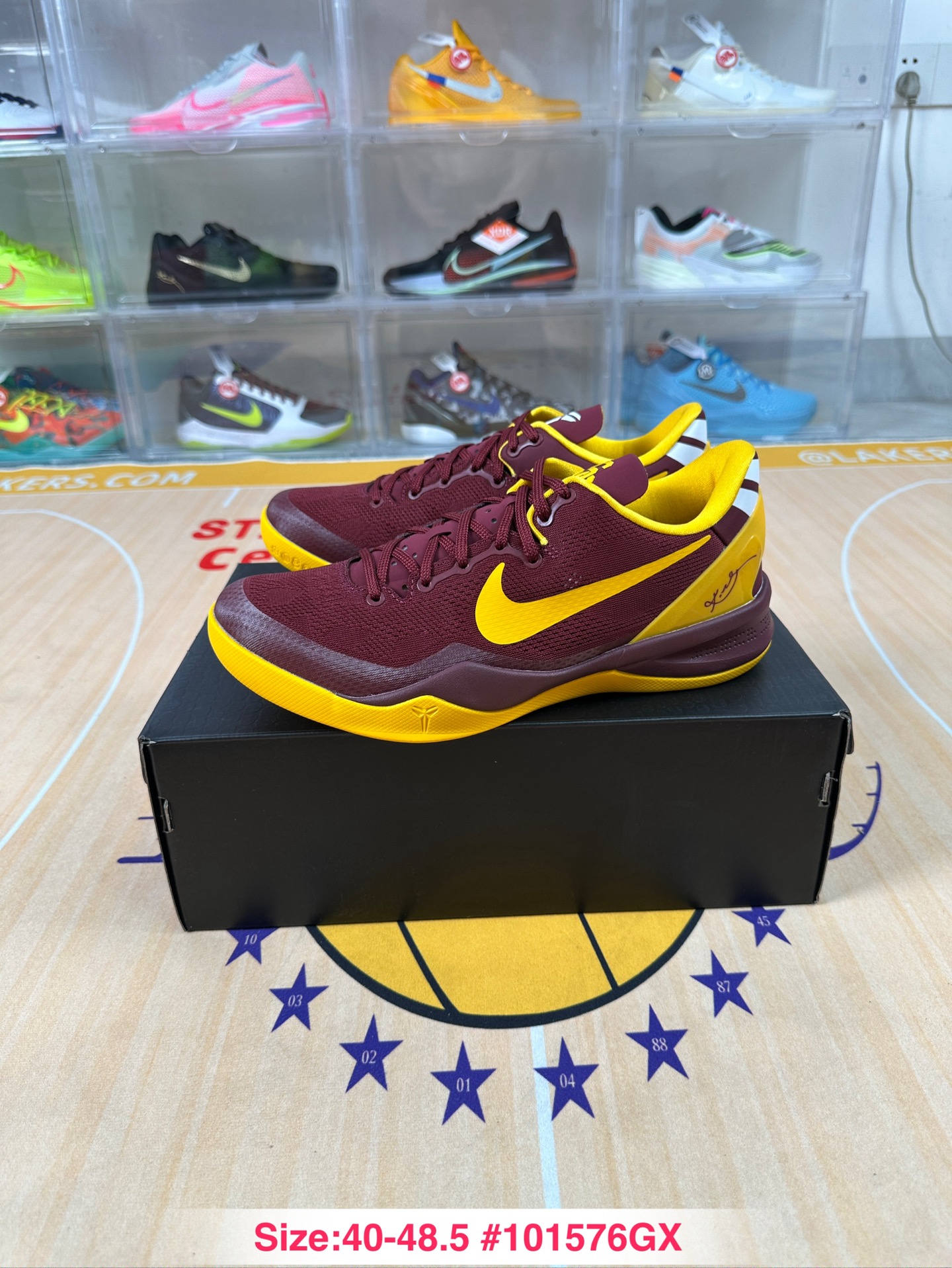 💯GX公司级🔥得 Nike Zoom Kobe 8 科比8代防滑耐磨 减震透气 抗扭 圆头 织物 实战训练 篮球鞋 ✈️货号: 配置: ZoomTubro缓震; 足弓TPU抗扭; 足弓碳板抗扭; 缓震胶 ❤️