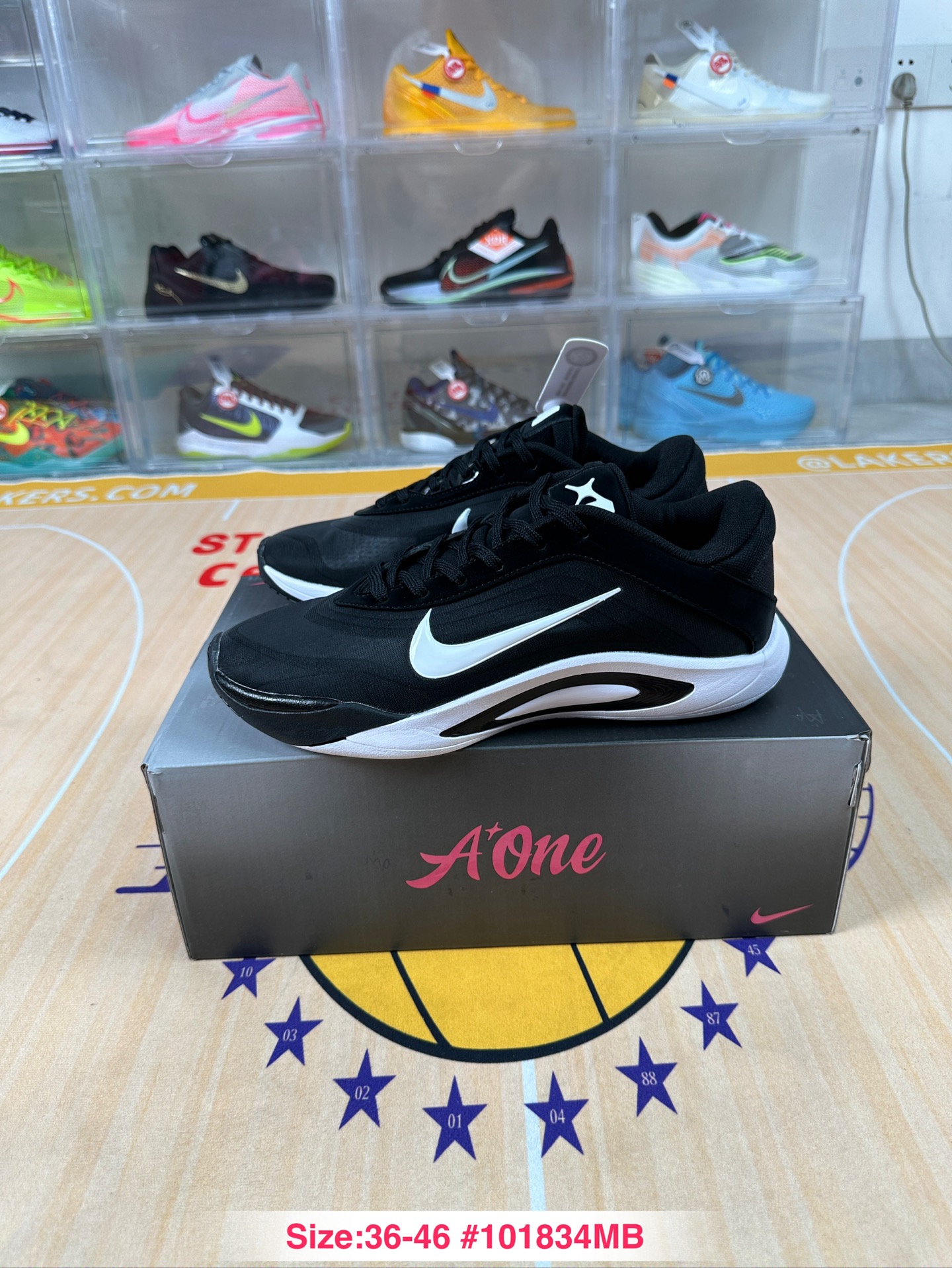 💰160核心私聊 🔥💯公司级🔥🉐Nike A'One 阿贾·威尔逊 耐磨低帮篮球鞋！男女同款！ ✈️货号: ❤️尺码:36-46!