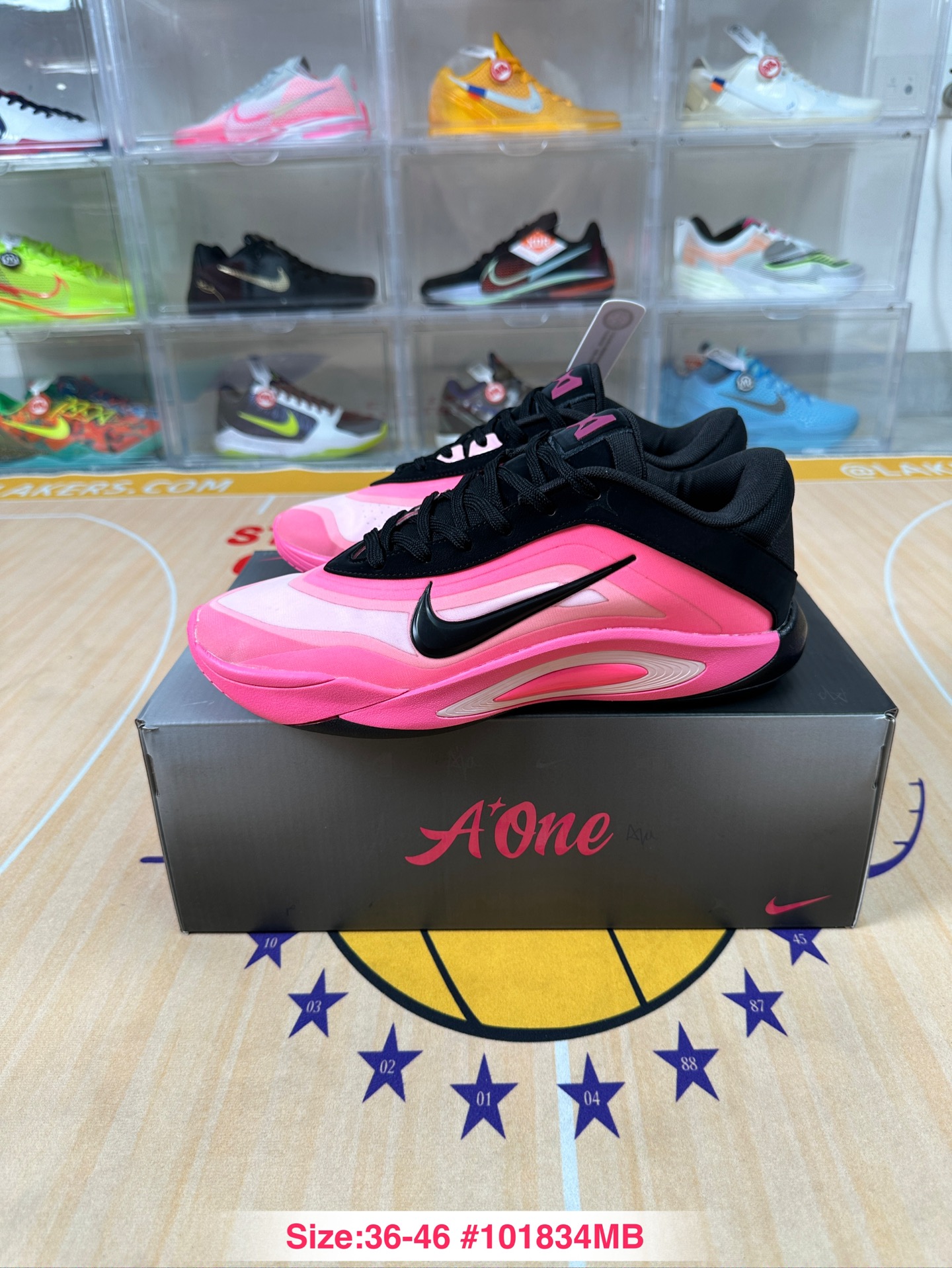 💰160核心私聊 🔥💯公司级🔥🉐Nike A'One 阿贾·威尔逊 耐磨低帮篮球鞋！男女同款！ ✈️货号: ❤️尺码:36-46!