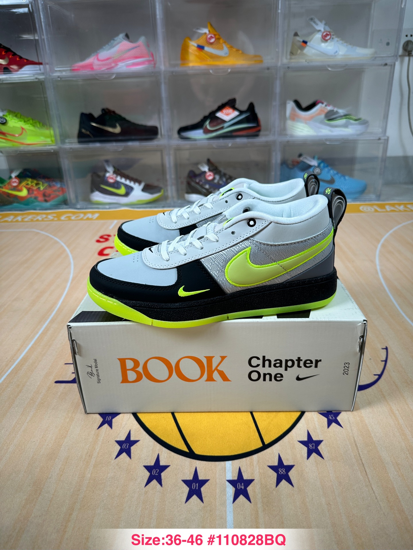💰140 🔥💯新配色🔥🧧Nike Book 1 布克1代男子防滑耐磨篮球鞋！ ✈️货号:IO9704-001 ❤️尺码:36-46!