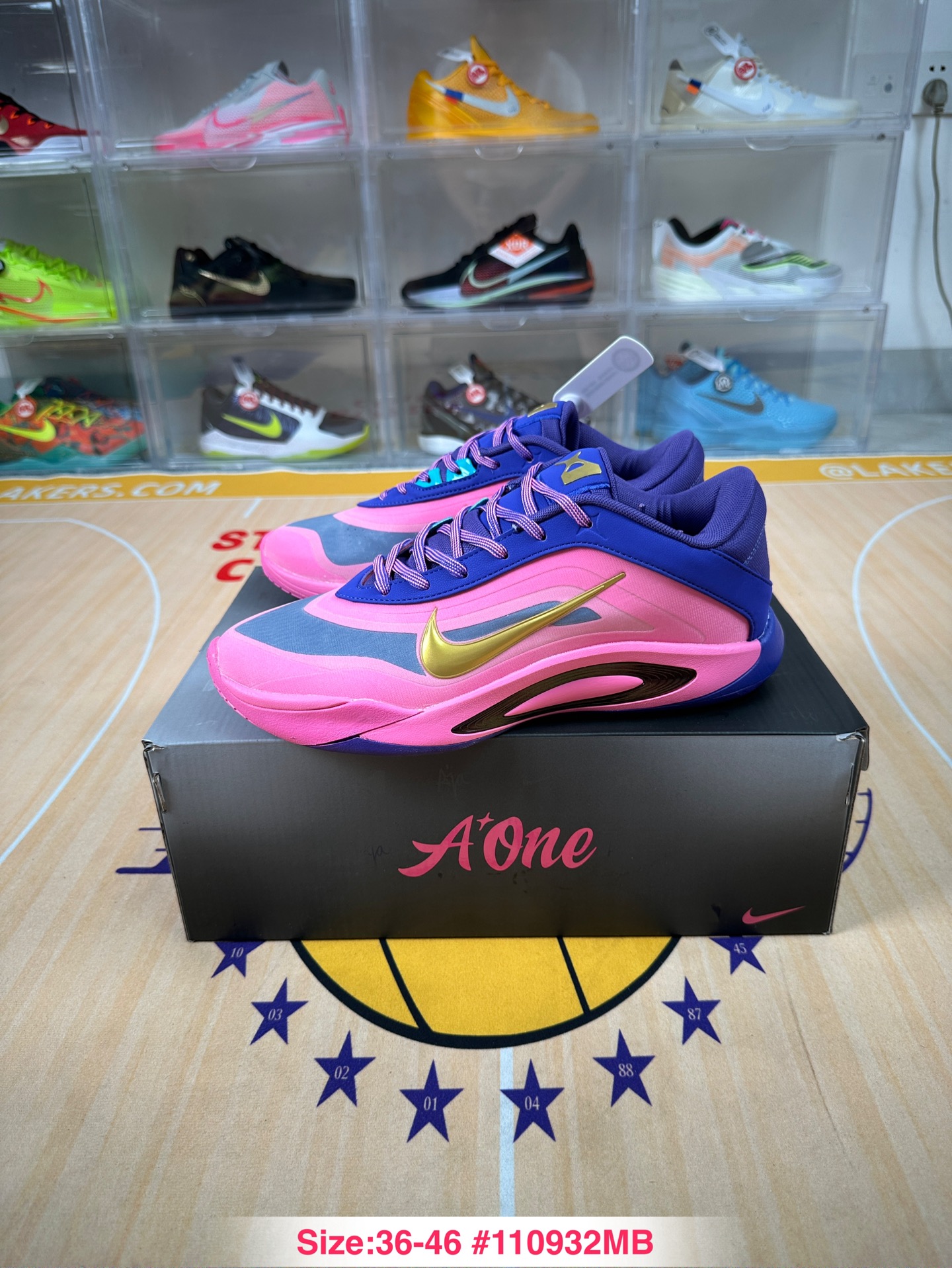 💰160核心私聊 🔥💯公司级🔥🉐Nike A'One 阿贾·威尔逊 耐磨低帮篮球鞋！男女同款！ ✈️货号: ❤️尺码:36-46!