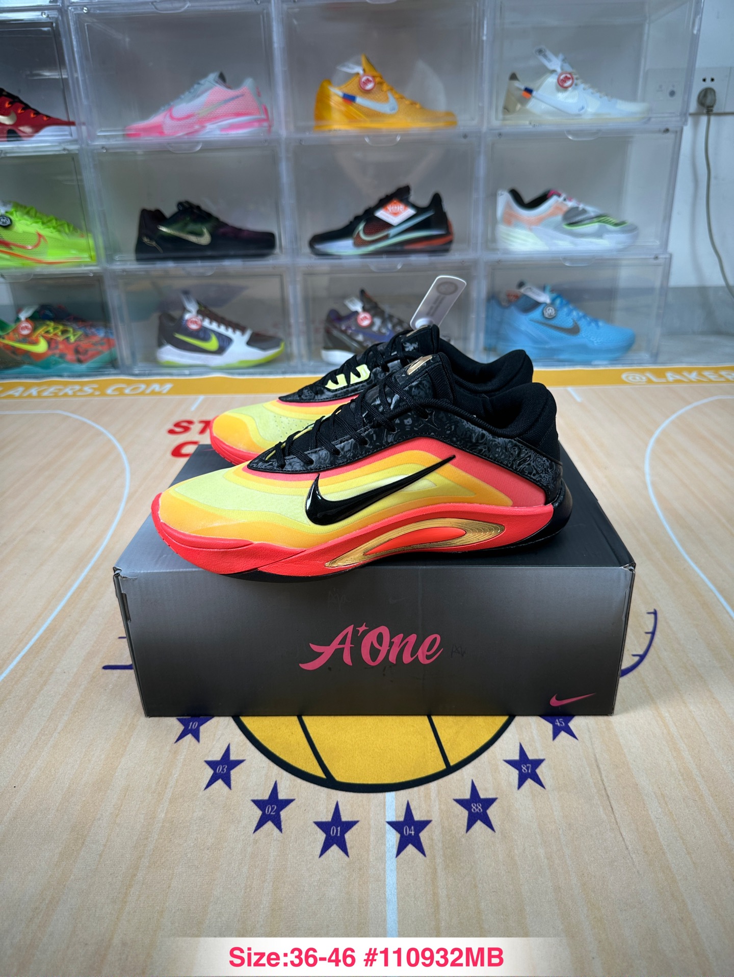 💰160核心私聊 🔥💯公司级🔥🉐Nike A'One 阿贾·威尔逊 耐磨低帮篮球鞋！男女同款！ ✈️货号: ❤️尺码:36-46!