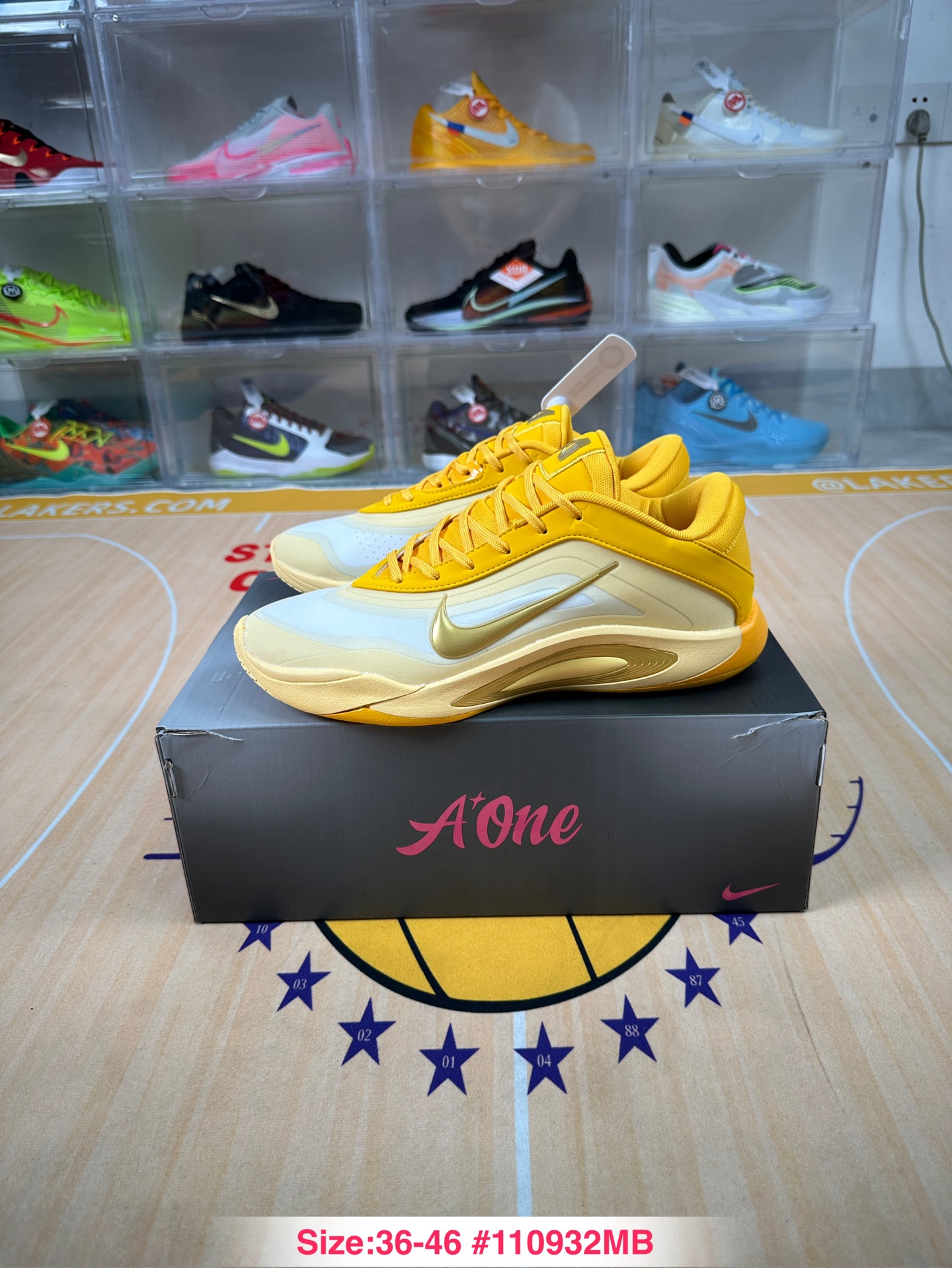 💰160核心私聊 🔥💯公司级🔥🉐Nike A'One 阿贾·威尔逊 耐磨低帮篮球鞋！男女同款！ ✈️货号: ❤️尺码:36-46!