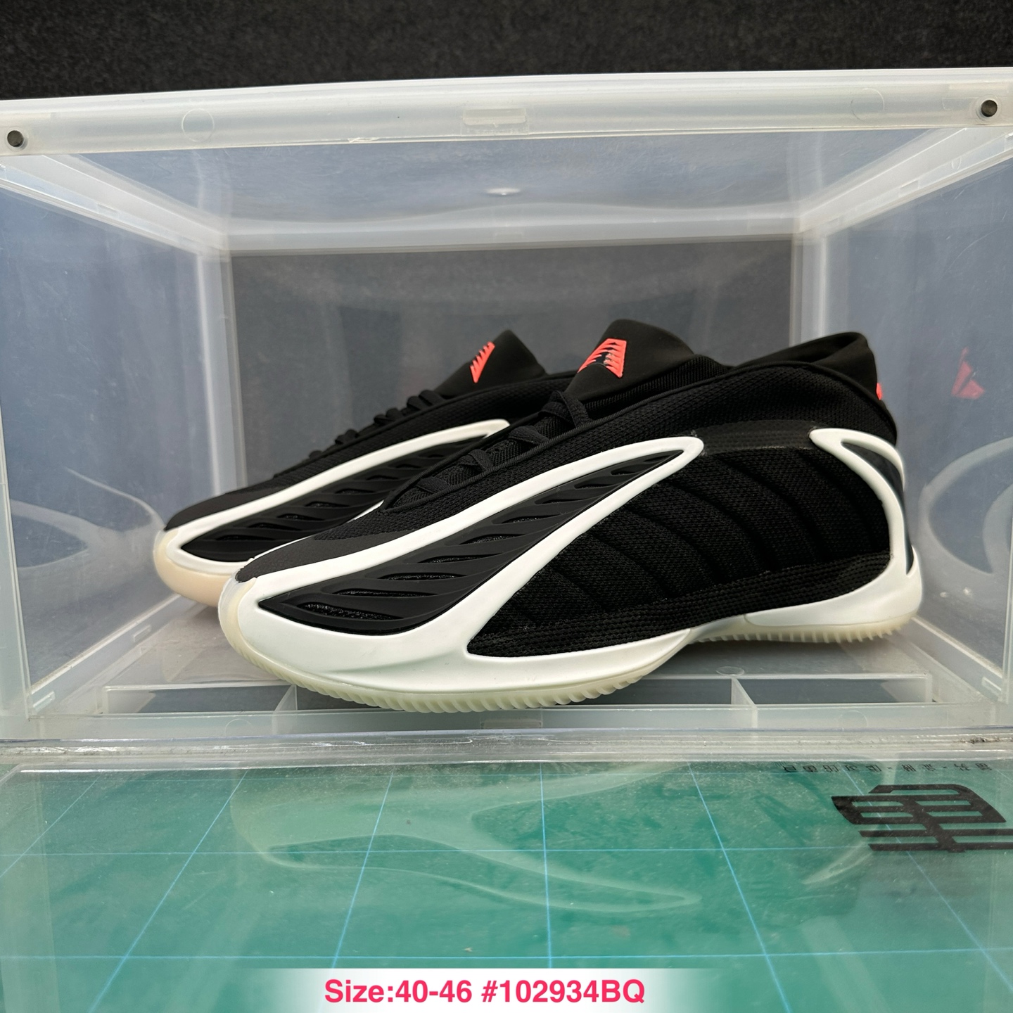 💰170 🔥💯公司级🔥🉐阿迪达斯 adidas AE2 爱德华兹2代低帮减震耐磨实战篮球鞋！ ✈️货号: ❤️尺码:40_46！