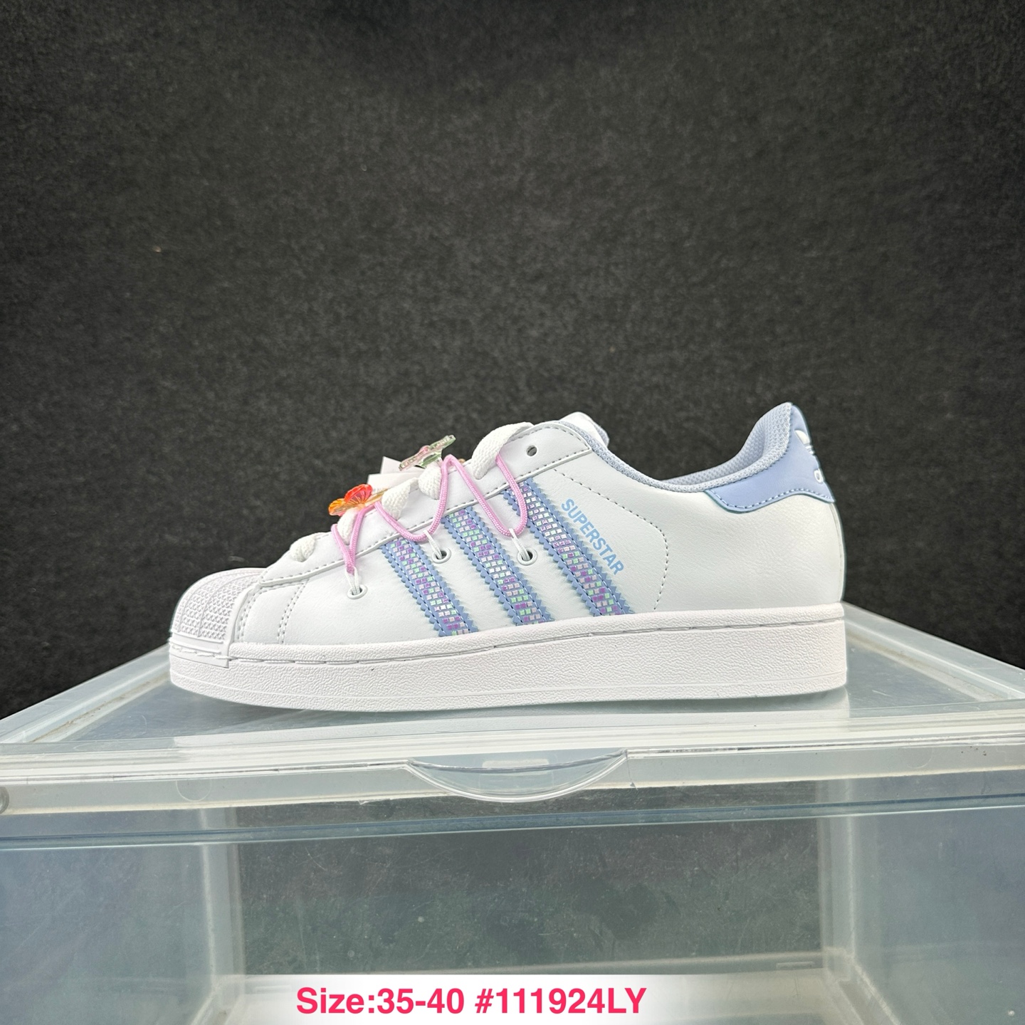 💯公司级🔥得【宋雨琦同款】 adidas Superstar 2 三叶草板鞋 防滑耐磨贝壳头 女款 ❤️!