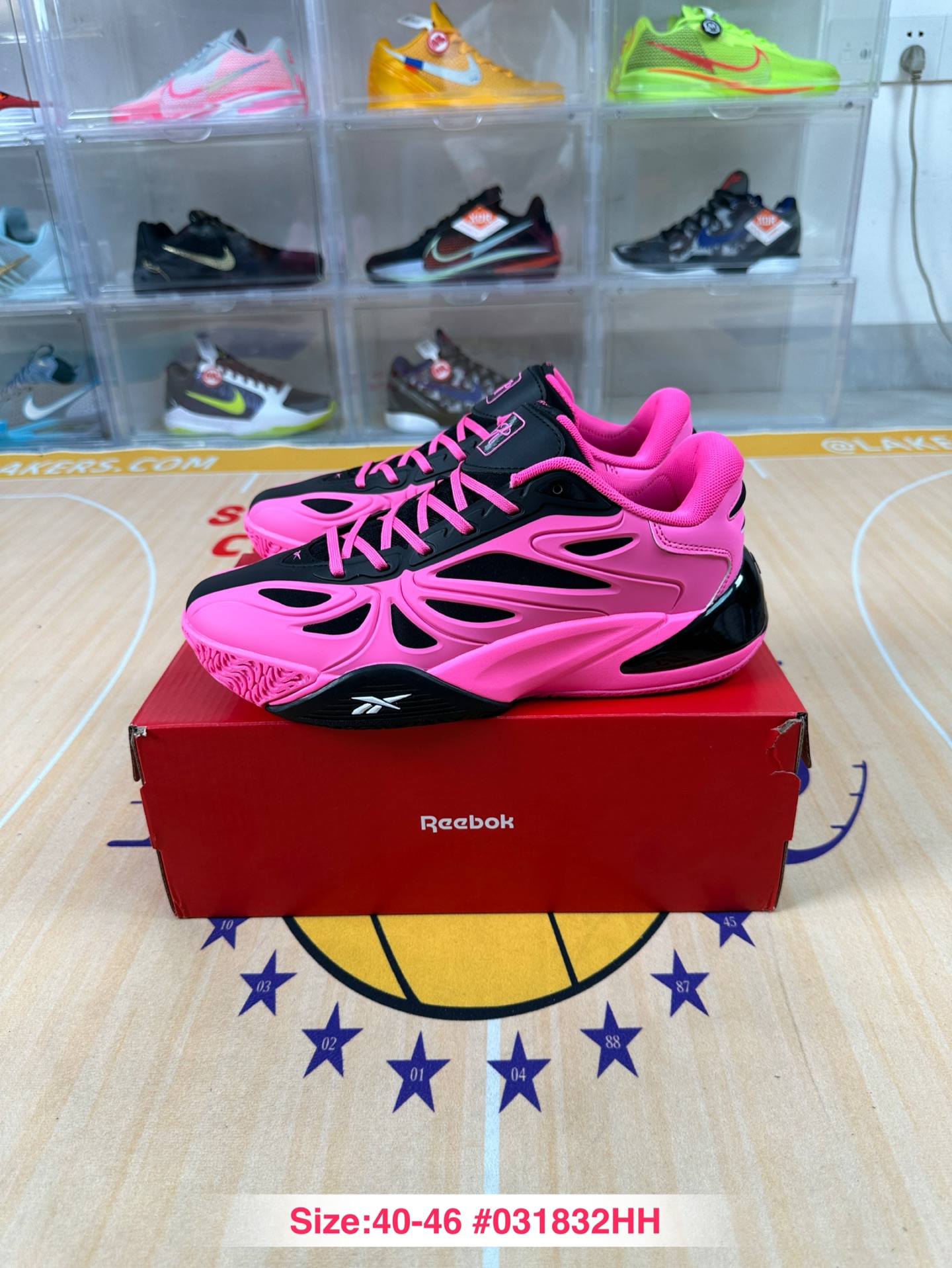 💯公司级🔥Reebok/锐步 Angel Reese 1 WNBA安吉尔里斯男子篮球鞋 百搭系带 库里上脚款! ✈️货号:100256997 ❤️!