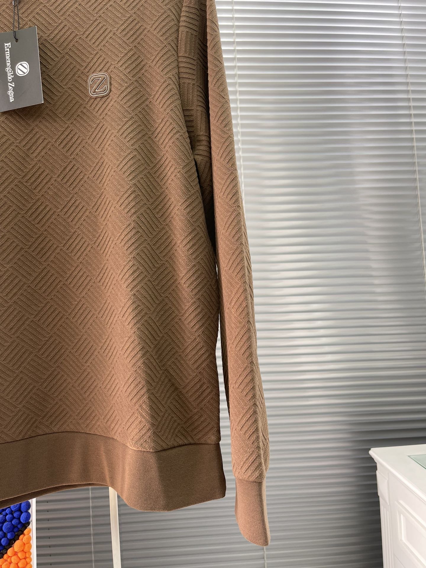 码数L-4XL杰尼亚/Zeg*a.2023秋季新款男士长袖卫衣品牌最新设计元素！既不单调也不复杂,恰到好
