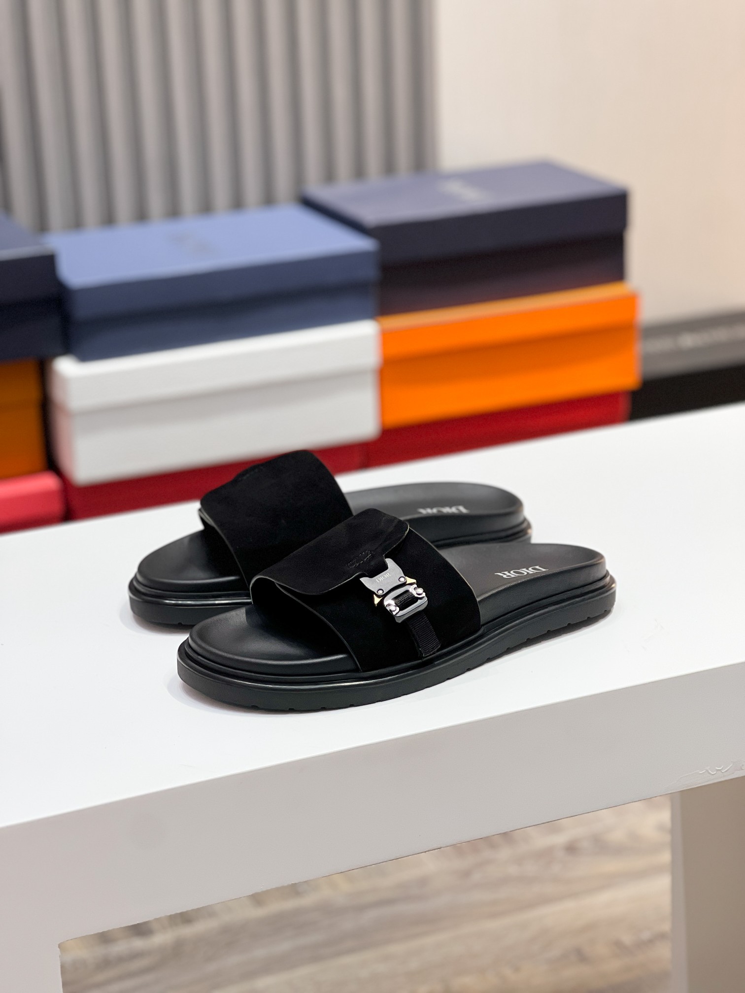 [DIOR] versión superior P:150Size39-44 (38,45 a medida) 2024ss Dior últimas zapatillas de los hombre