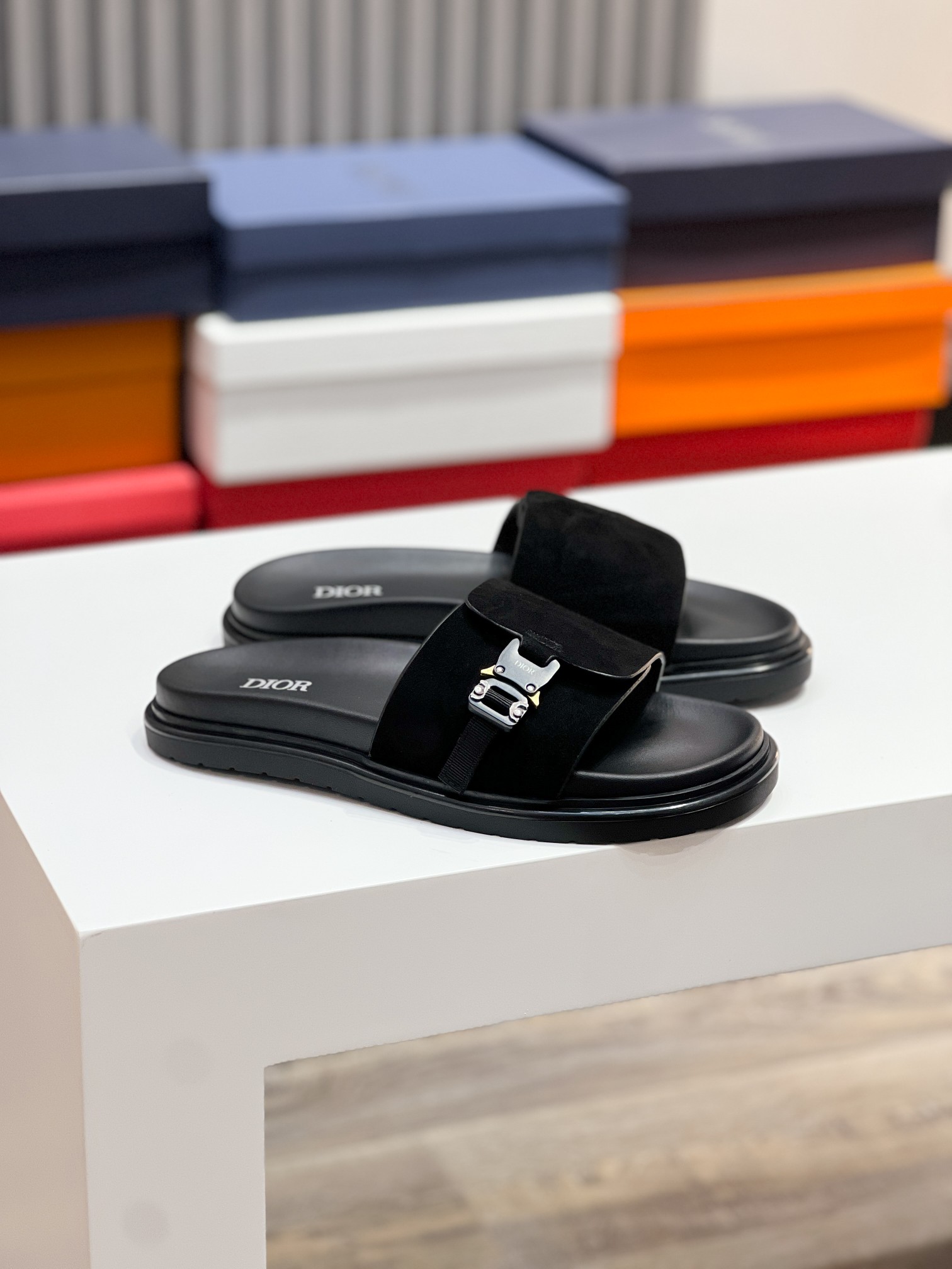 [DIOR] versión superior P:150Size39-44 (38,45 a medida) 2024ss Dior últimas zapatillas de los hombre