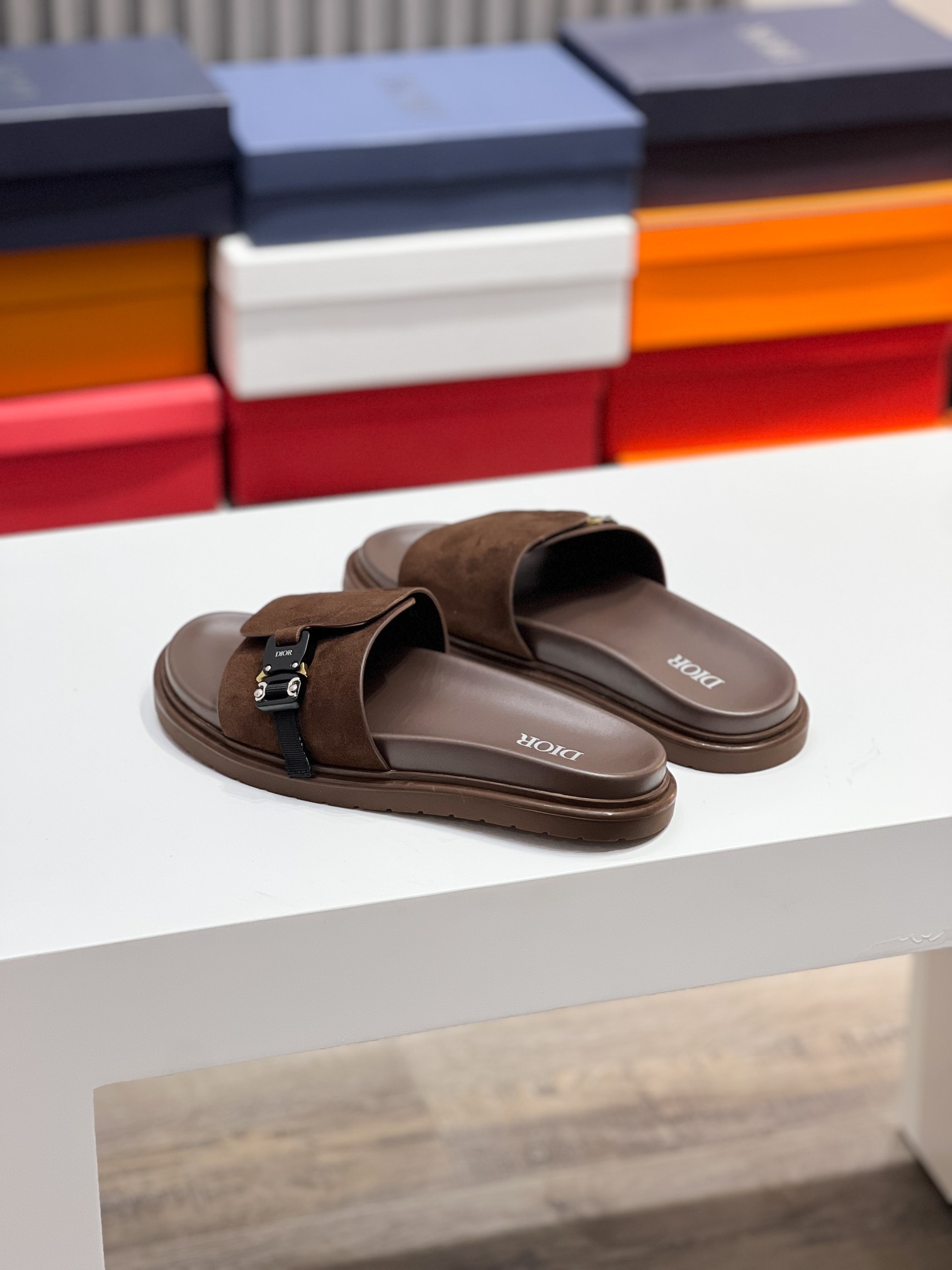 [DIOR] versión superior P:150Size39-44 (38,45 a medida) 2024ss Dior últimas zapatillas de los hombre
