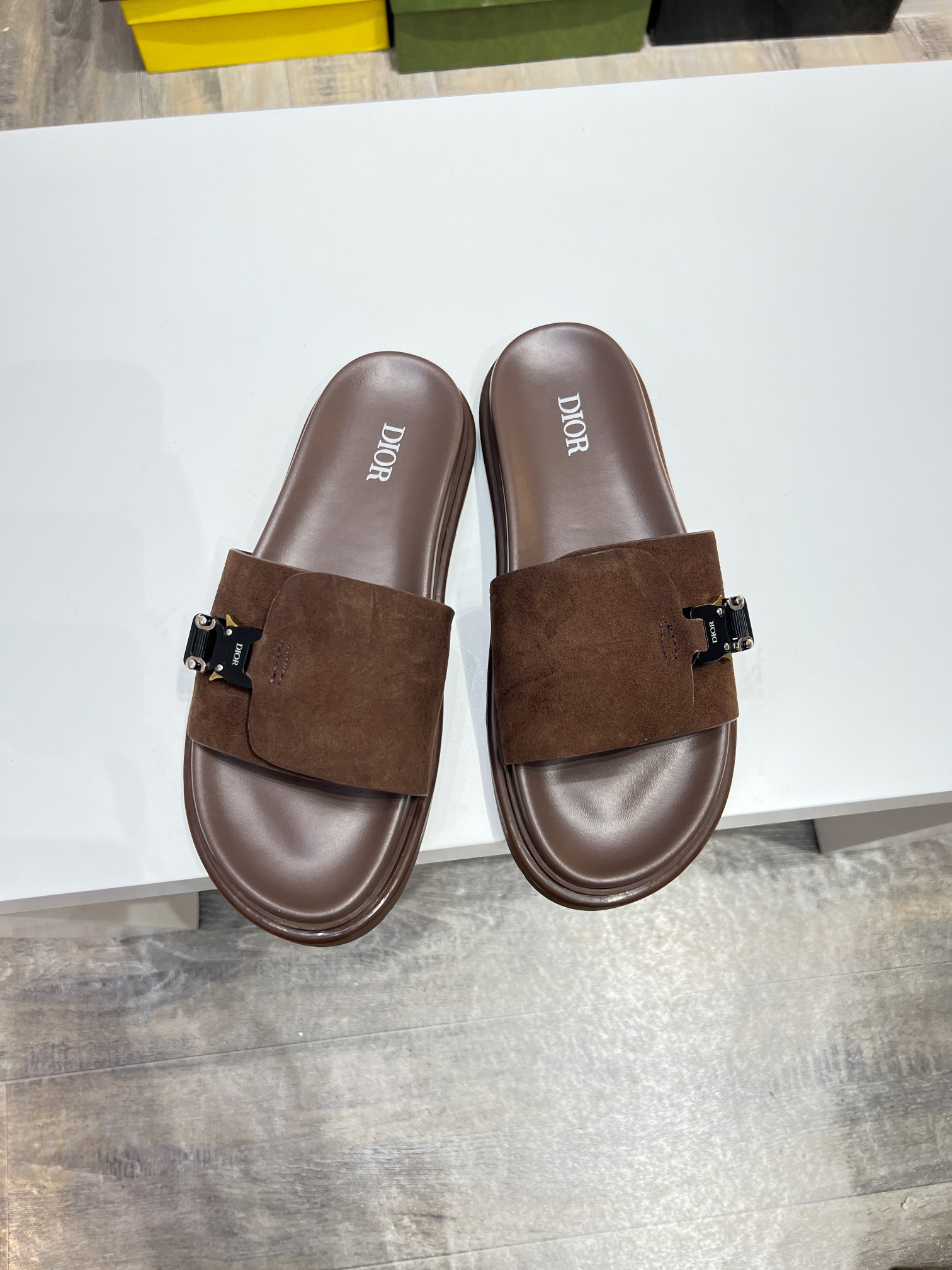 [DIOR] versión superior P:150Size39-44 (38,45 a medida) 2024ss Dior últimas zapatillas de los hombre