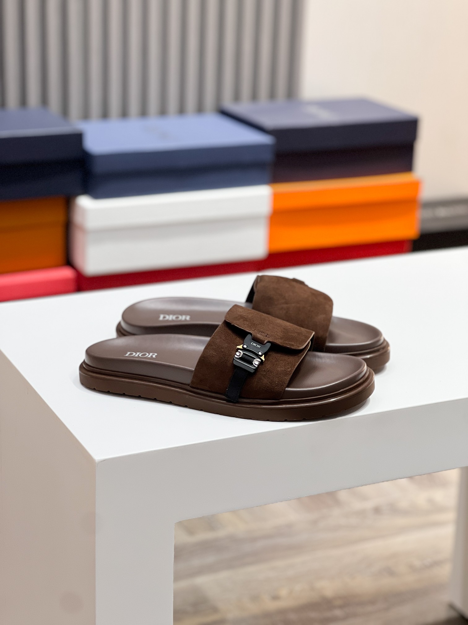 [DIOR] versión superior P:150Size39-44 (38,45 a medida) 2024ss Dior últimas zapatillas de los hombre