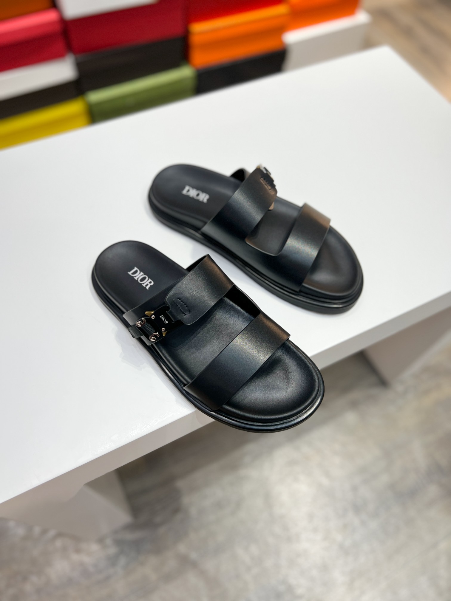 [DIOR] versión superior P:150Size39-44 (38,45 a medida) 2024ss Dior últimas zapatillas de los hombre