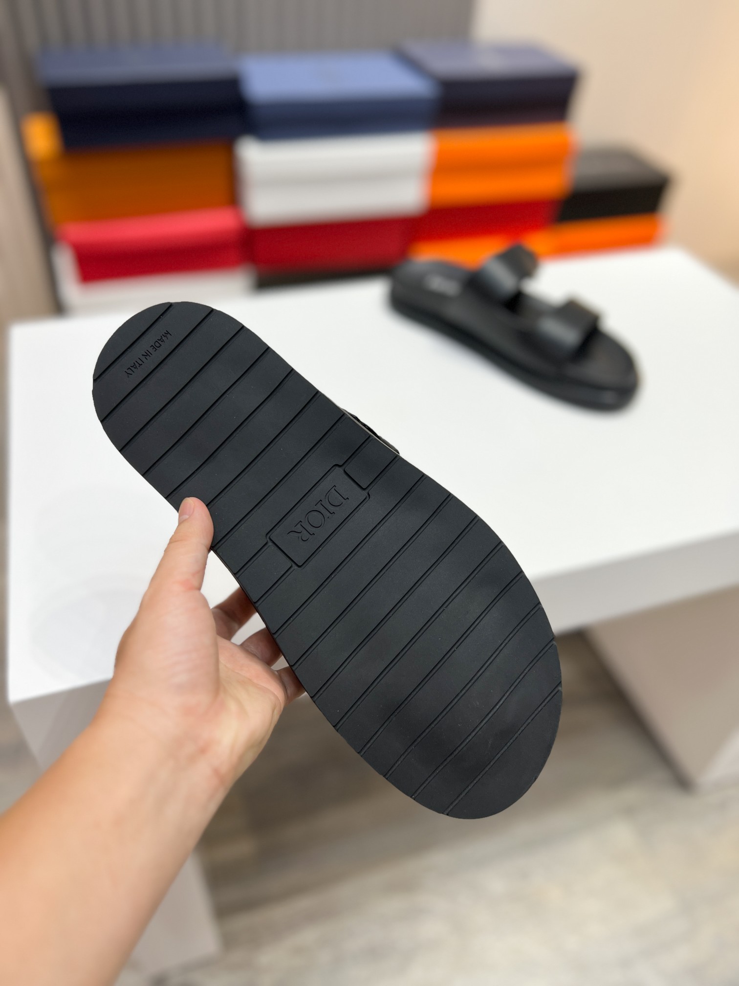 [DIOR] versión superior P:150Size39-44 (38,45 a medida) 2024ss Dior últimas zapatillas de los hombre