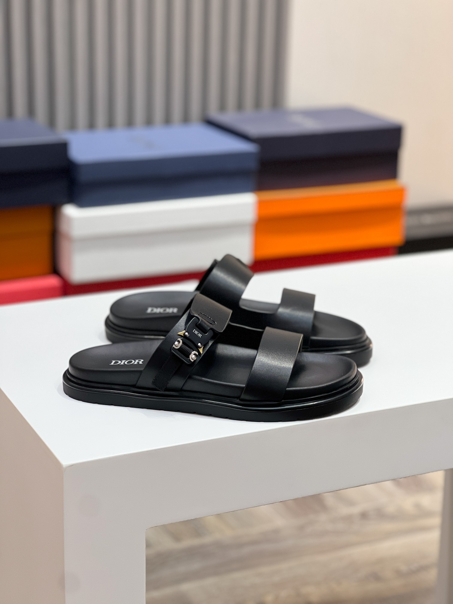 [DIOR] versión superior P:150Size39-44 (38,45 a medida) 2024ss Dior últimas zapatillas de los hombre