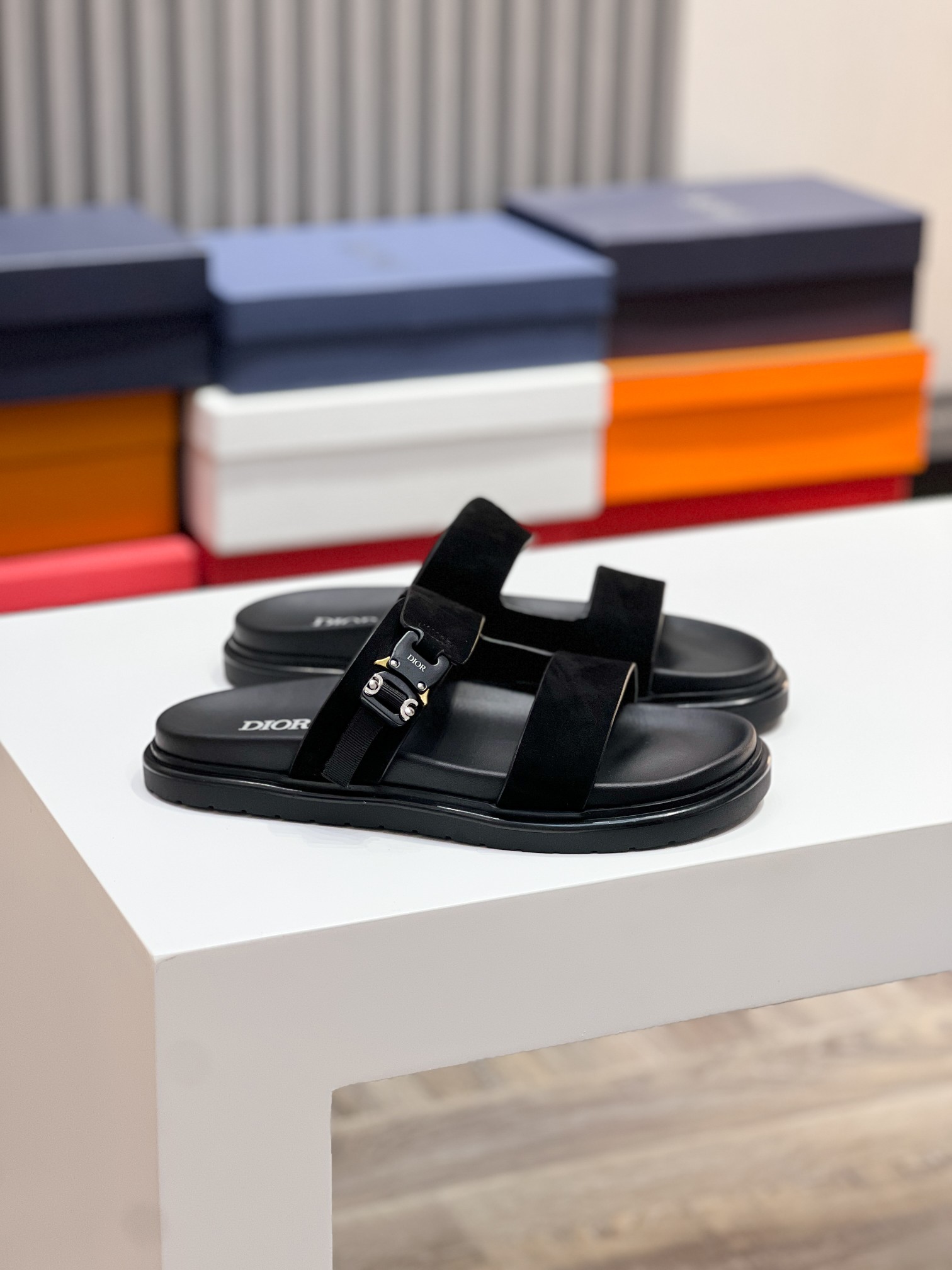 [DIOR] versión superior P:150Size39-44 (38,45 a medida) 2024ss Dior últimas zapatillas de los hombre