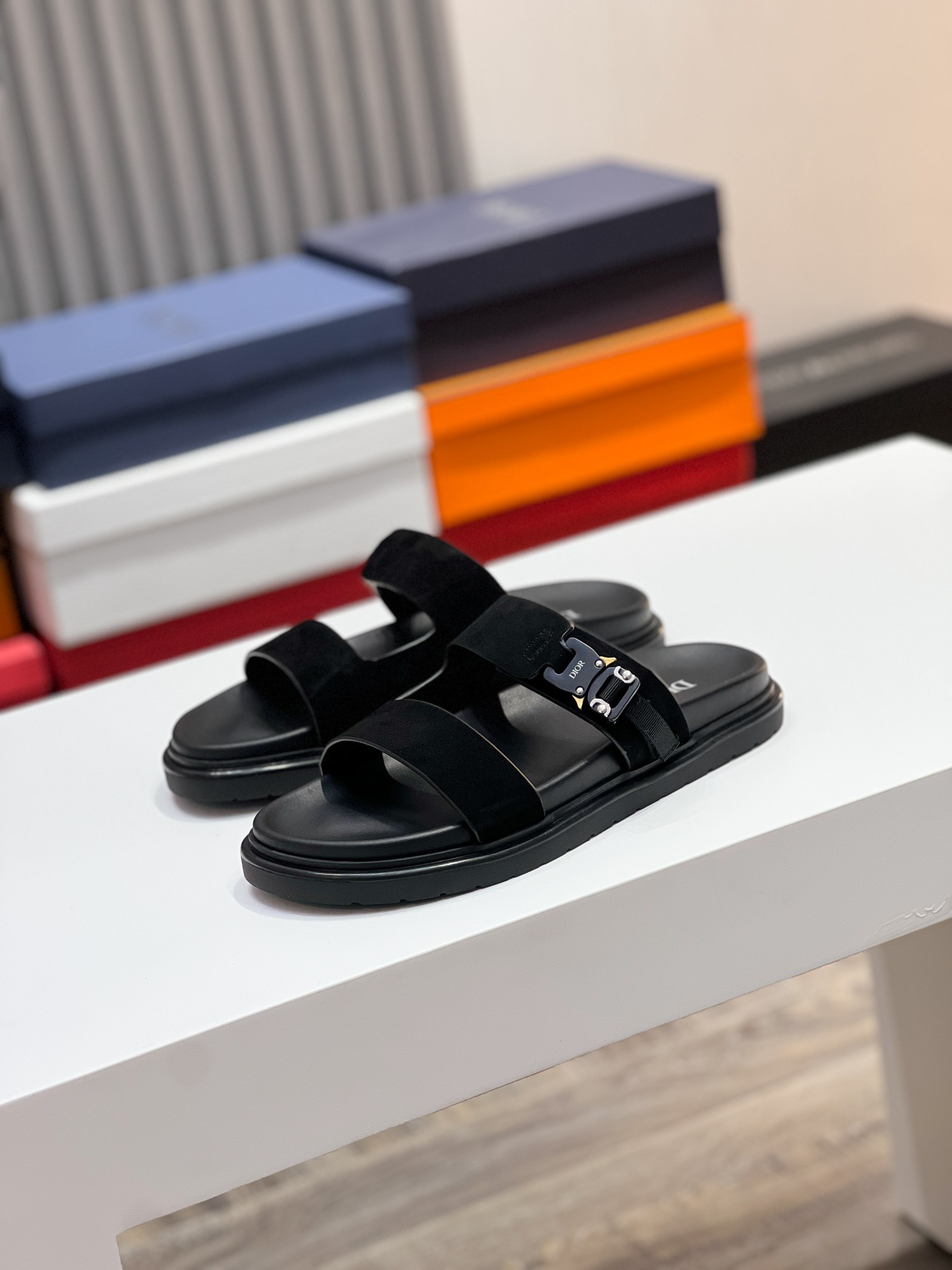 [DIOR] versión superior P:150Size39-44 (38,45 a medida) 2024ss Dior últimas zapatillas de los hombre