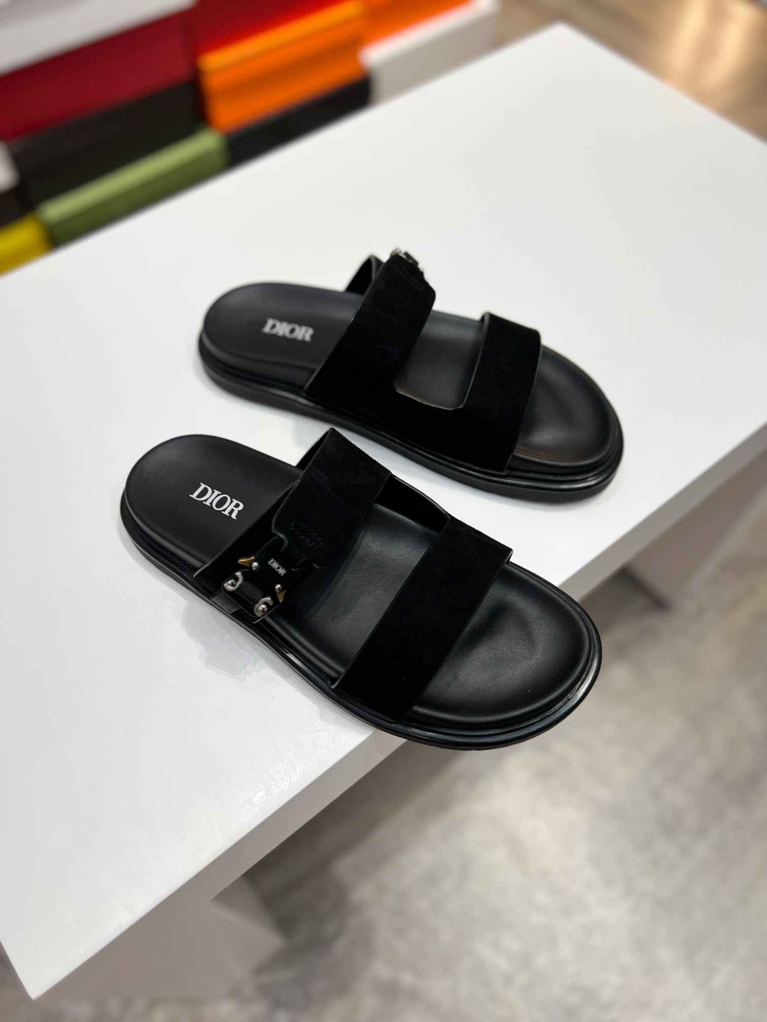 [DIOR] versión superior P:150Size39-44 (38,45 a medida) 2024ss Dior últimas zapatillas de los hombre