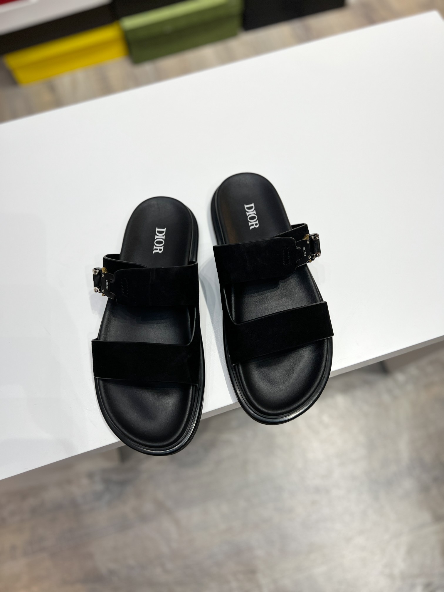 [DIOR] versión superior P:150Size39-44 (38,45 a medida) 2024ss Dior últimas zapatillas de los hombre