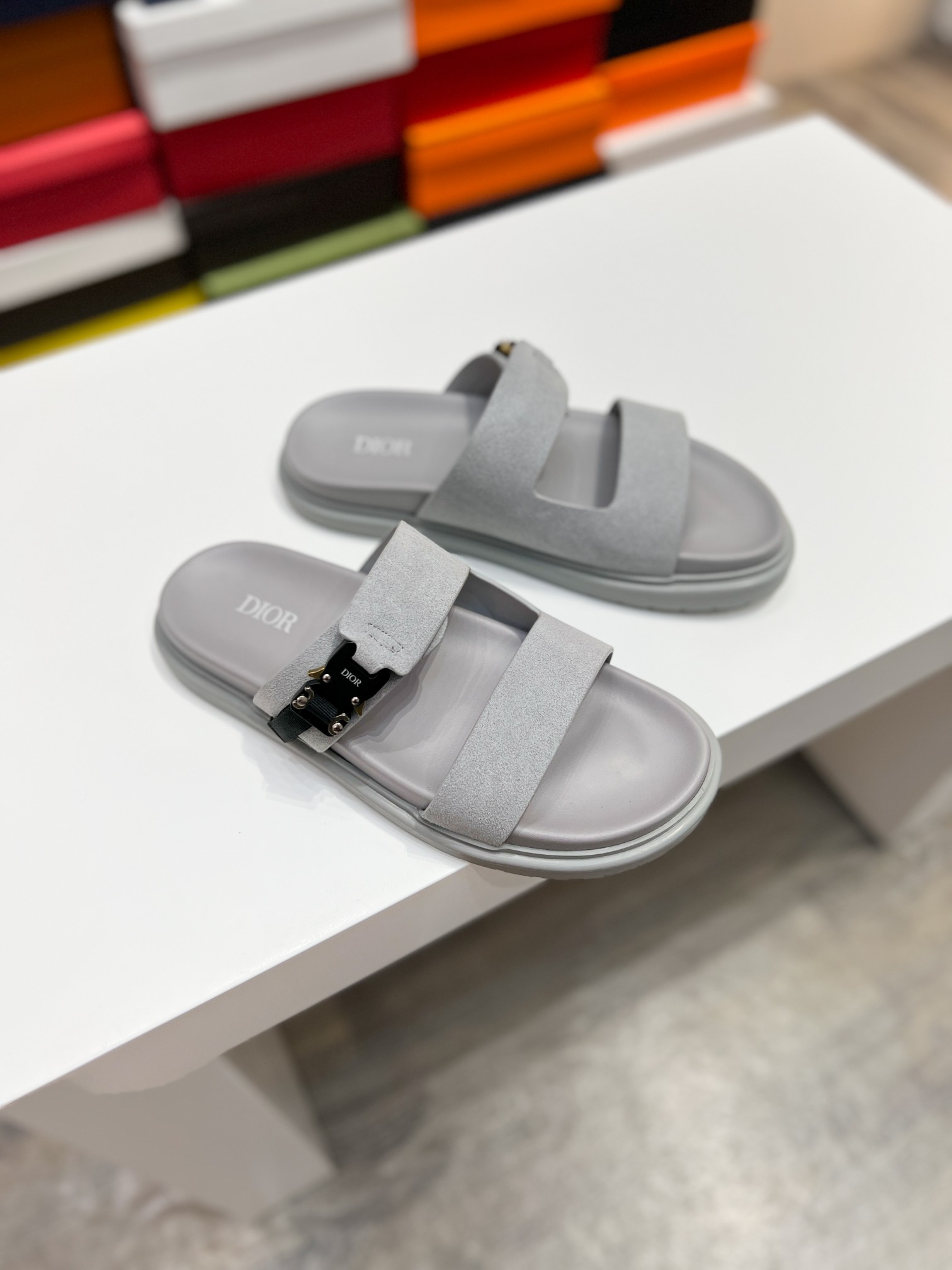 [DIOR] versión superior P:150Size39-44 (38,45 a medida) 2024ss Dior últimas zapatillas de los hombre