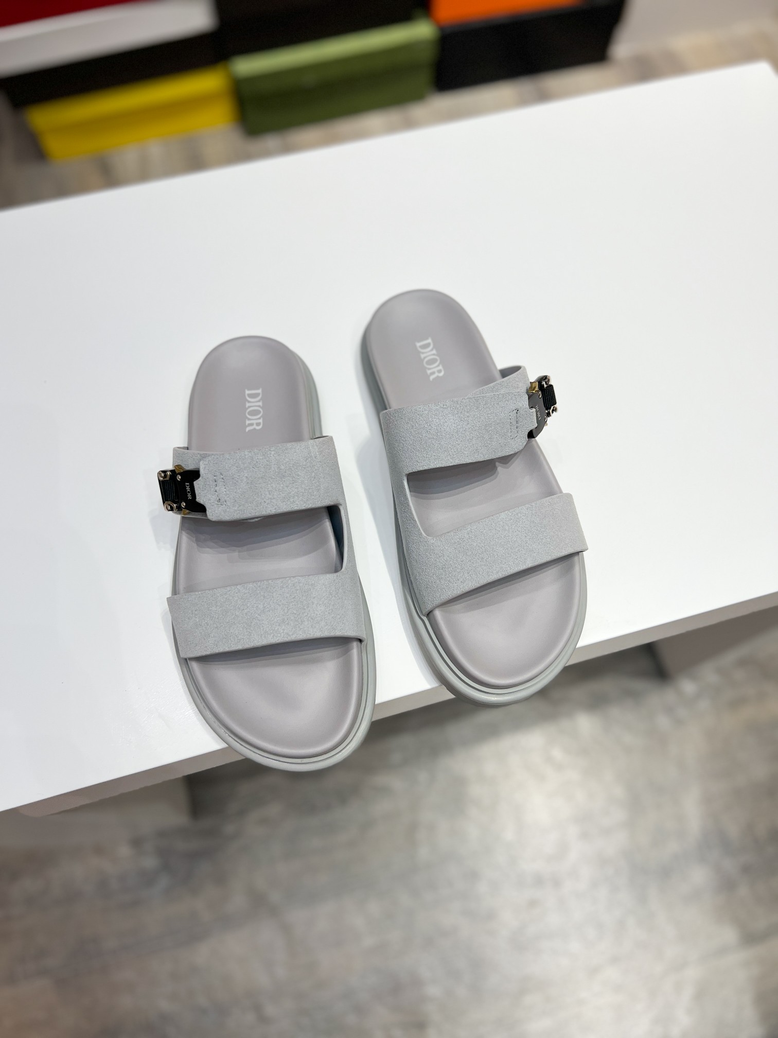 [DIOR] versión superior P:150Size39-44 (38,45 a medida) 2024ss Dior últimas zapatillas de los hombre