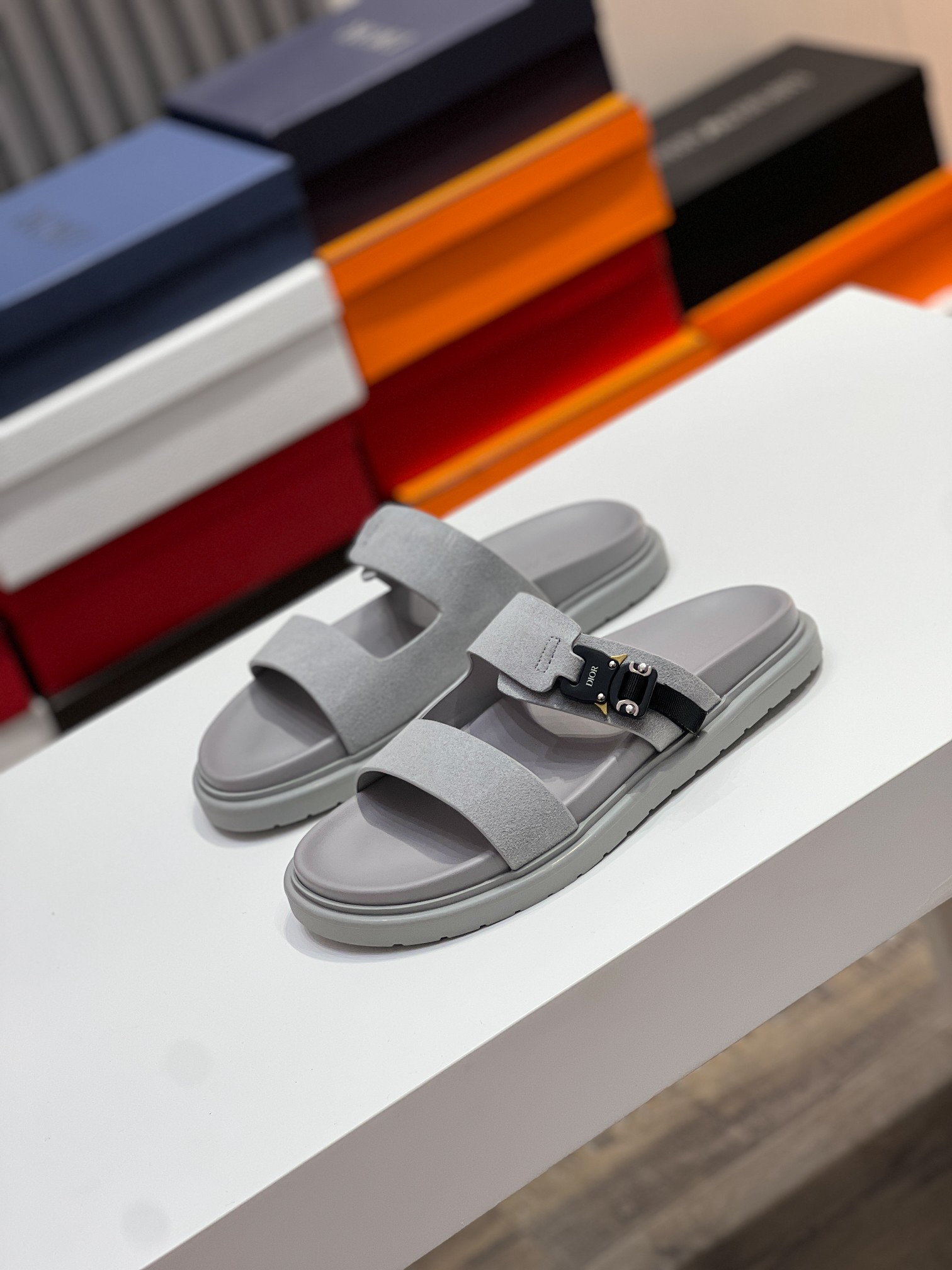 [DIOR] versión superior P:150Size39-44 (38,45 a medida) 2024ss Dior últimas zapatillas de los hombre