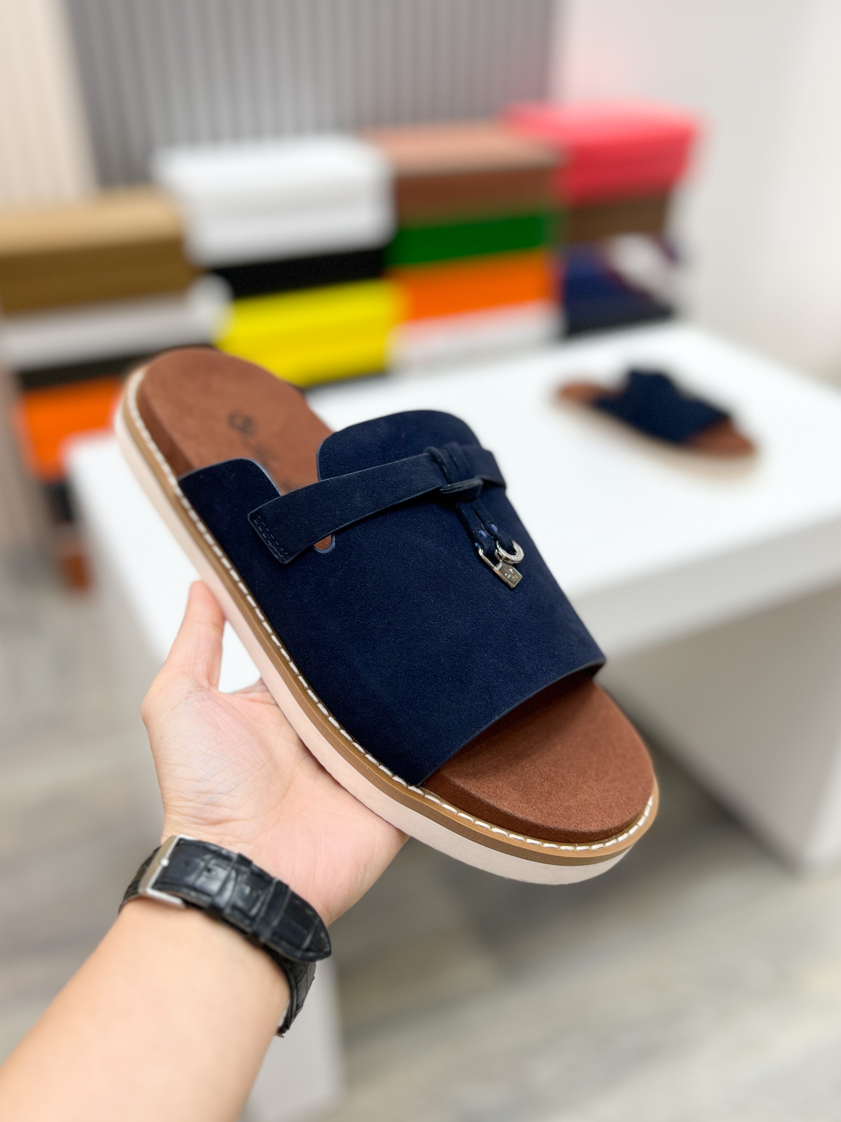 Loro Piana Classic Luxury Leather Shoe Loafer Ref.885D84B2 7