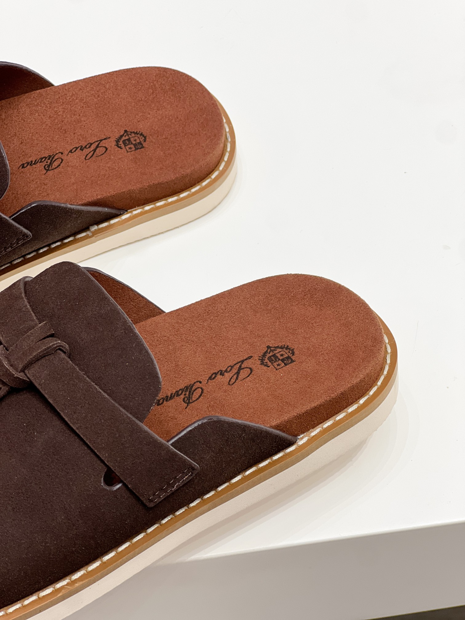 Loro Piana Classic Luxury Leather Shoe Loafer Ref 6