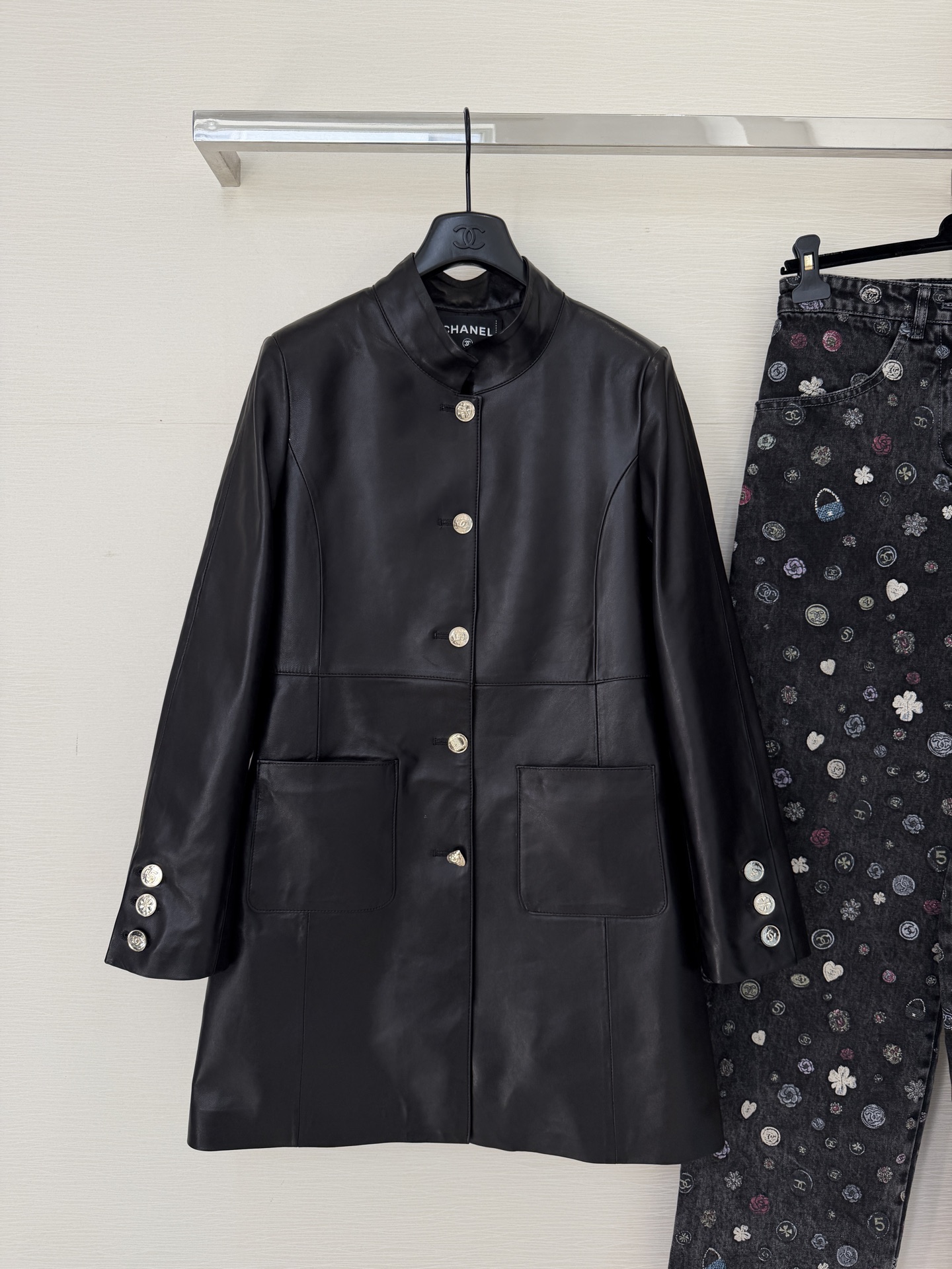 Chanel Inspired Lambskin Leather Jacket – Jennie’s Favorite Style