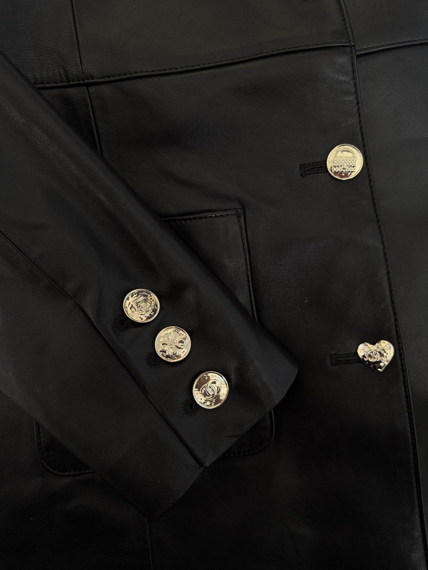 Chanel Inspired Lambskin Leather Jacket - Jennie's Favorite Style 8 i1764118933383 7331 0 6