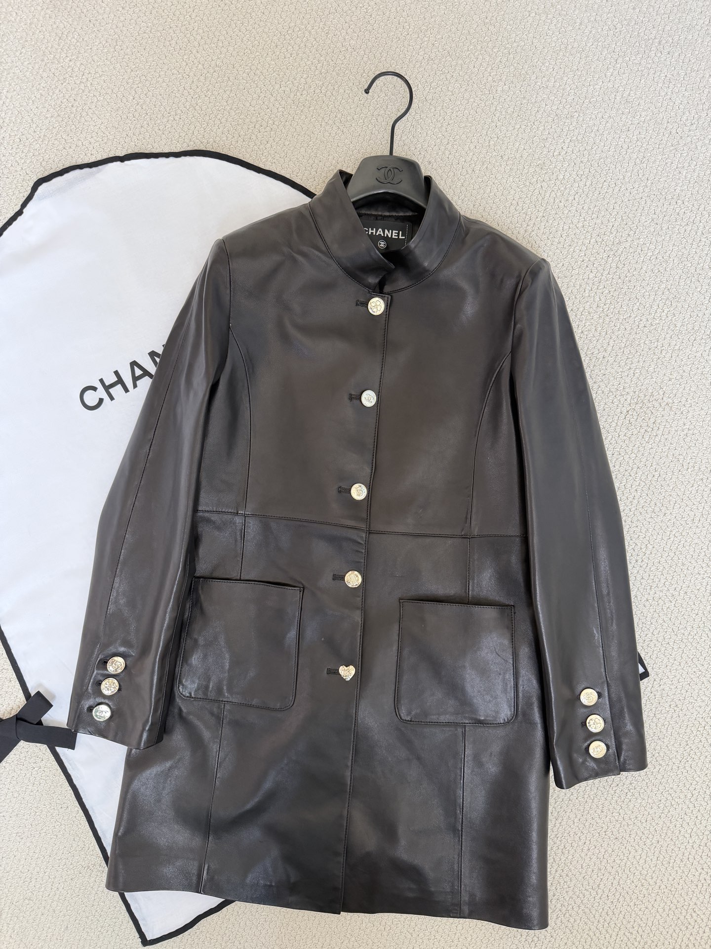 Chanel Inspired Lambskin Leather Jacket - Jennie's Favorite Style 5 i1764118933402 294 0 3