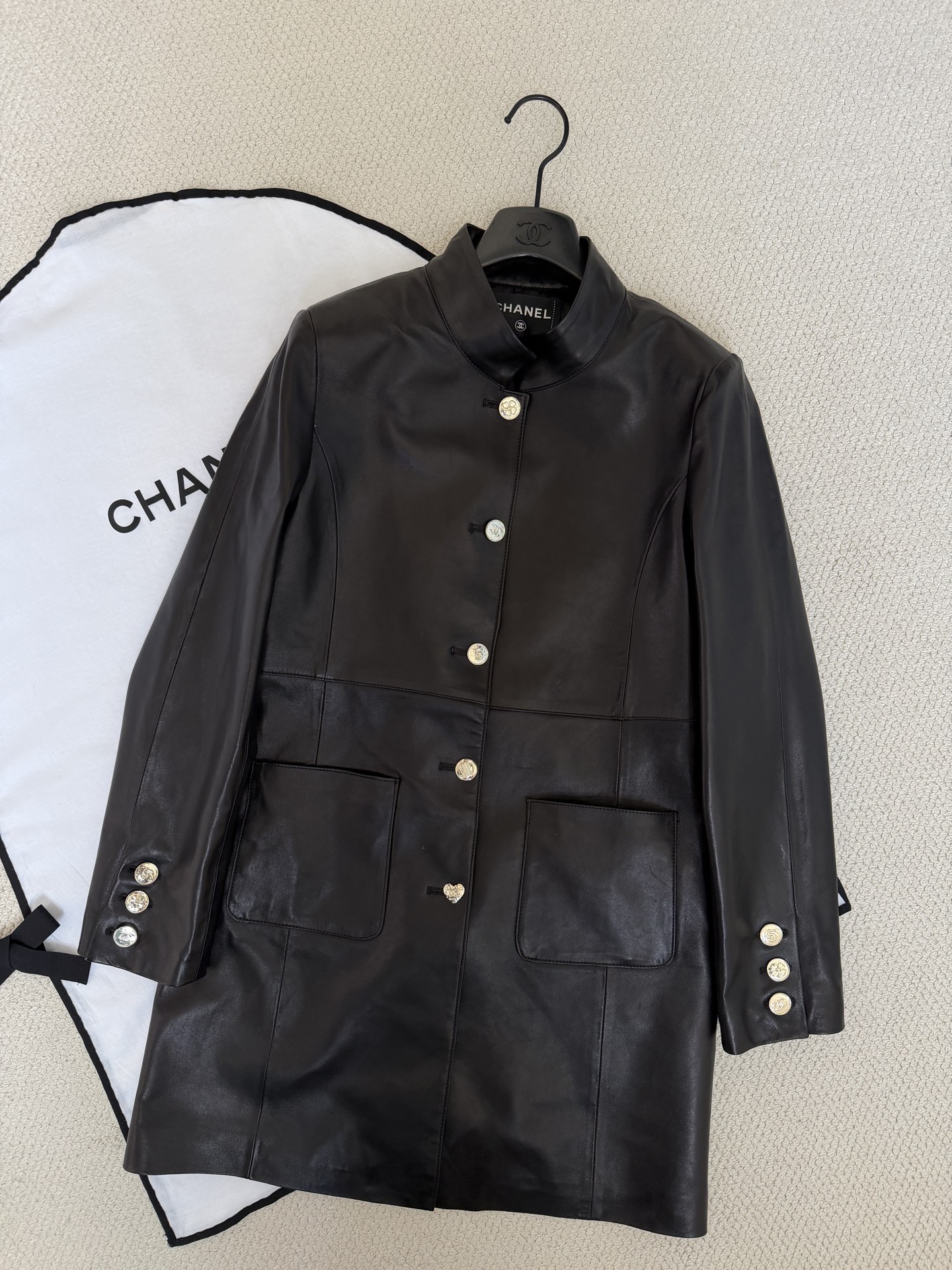 Chanel Inspired Lambskin Leather Jacket - Jennie's Favorite Style 4 i1764118934792 3870 0 2