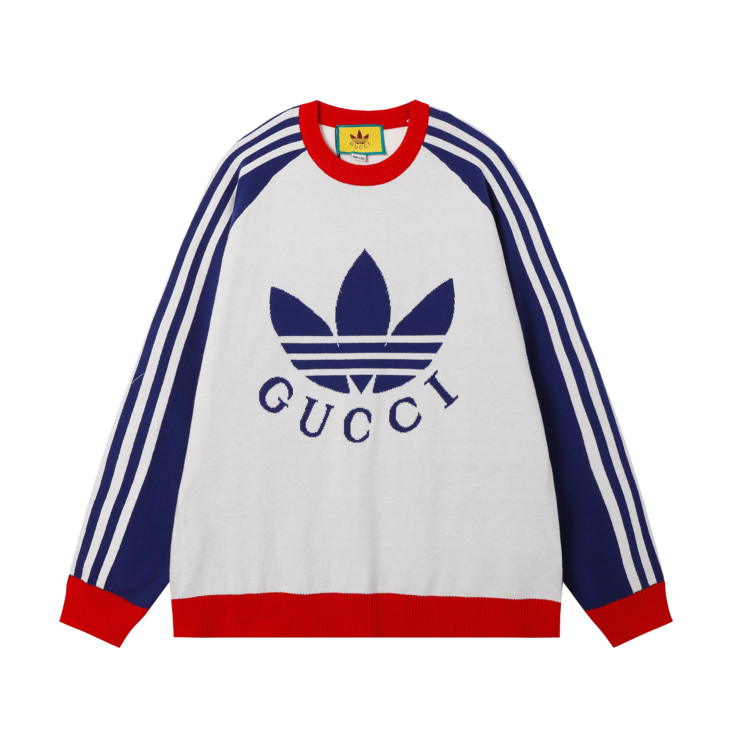 🛫🛫🛫Adida*s×Gucc*i Colección conjunta Trefoil ✈️Último modelo de punto deportivo tejido #Hilo de fibra elástica teñid…