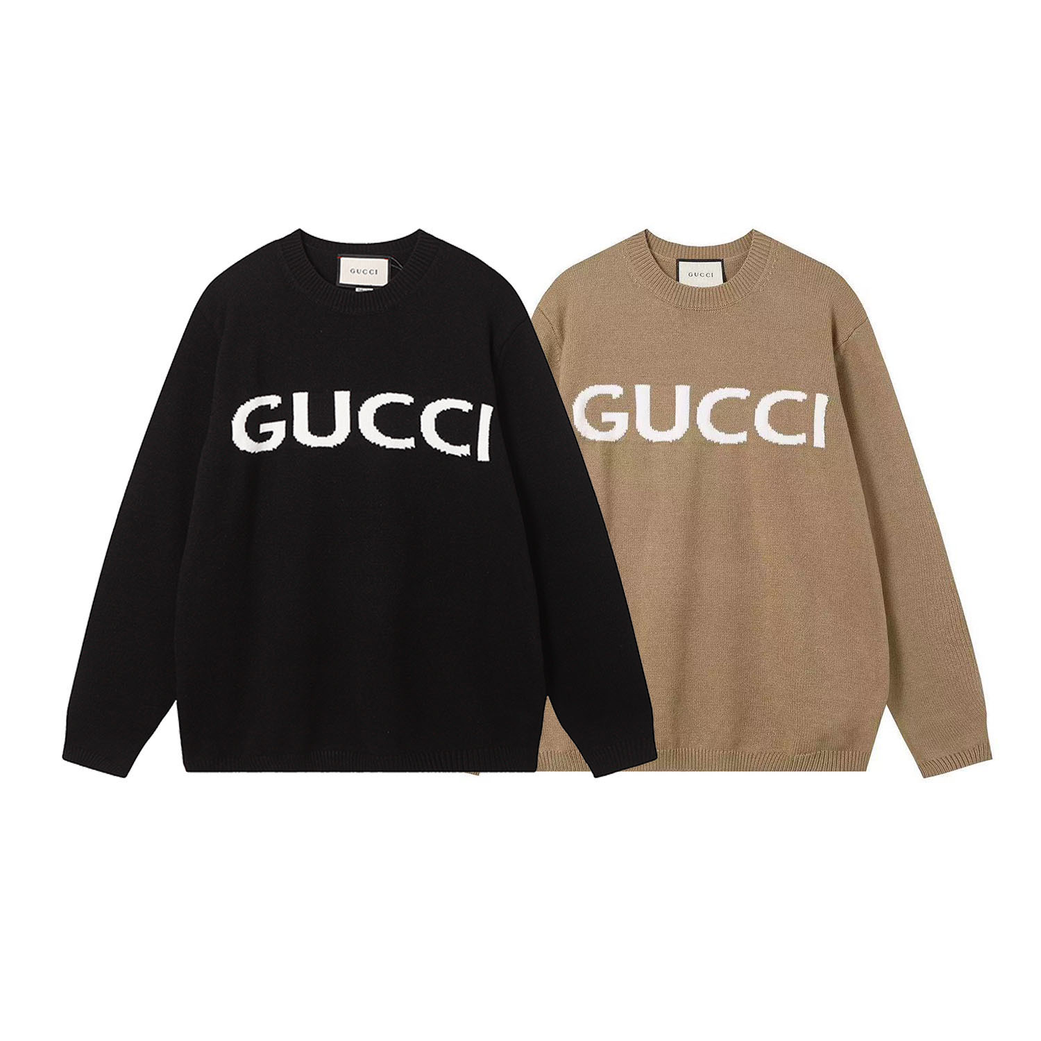 🔥🔥Suéter de punto con jacquard Gucci 2023, nuevo modelo, simple y elegante, unisex, tallas XS~L
