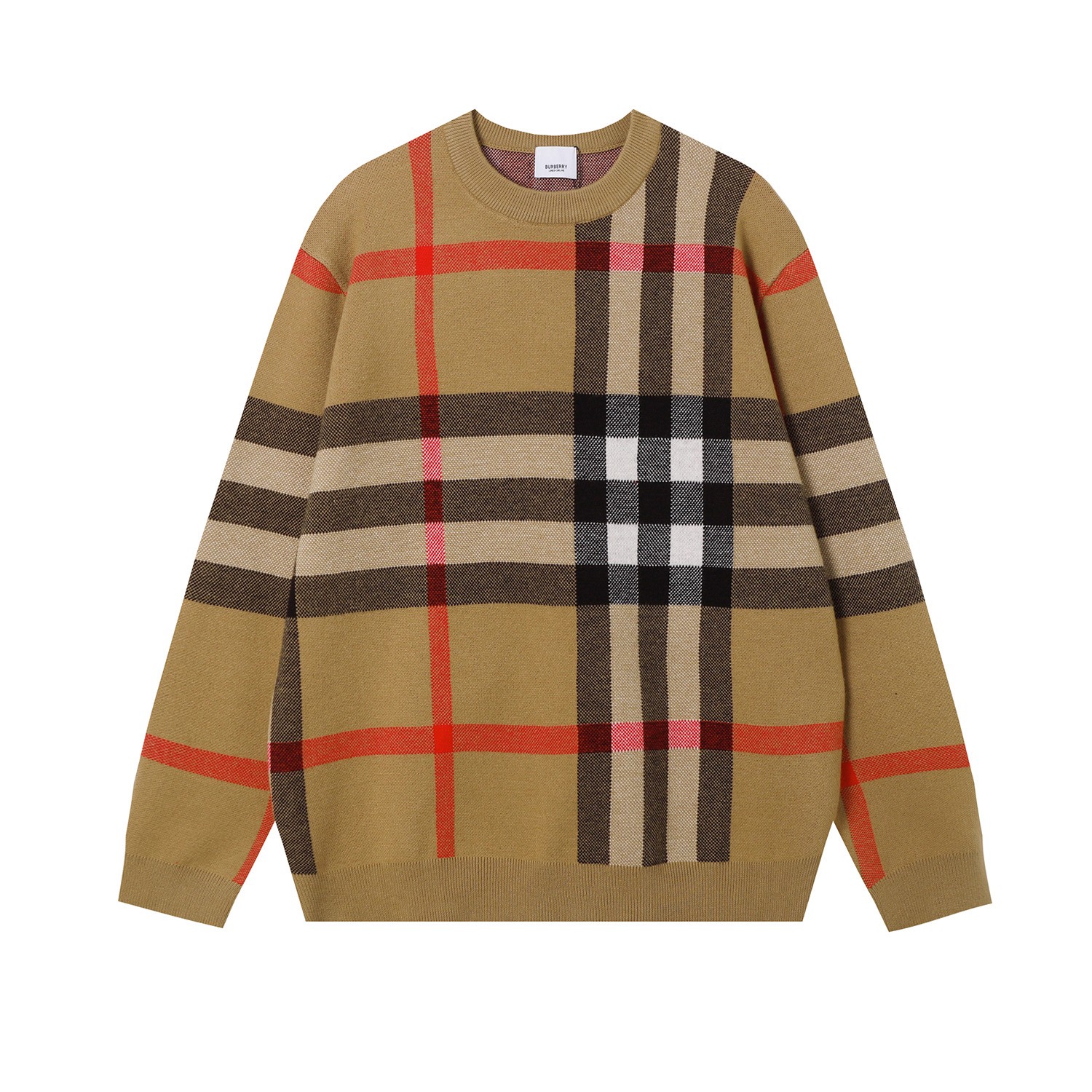 🔥🔥🔥Burberry Baoboli Nuevo modelo otoño-invierno con estampado clásico de cuadros, unisex, tallas xs→L