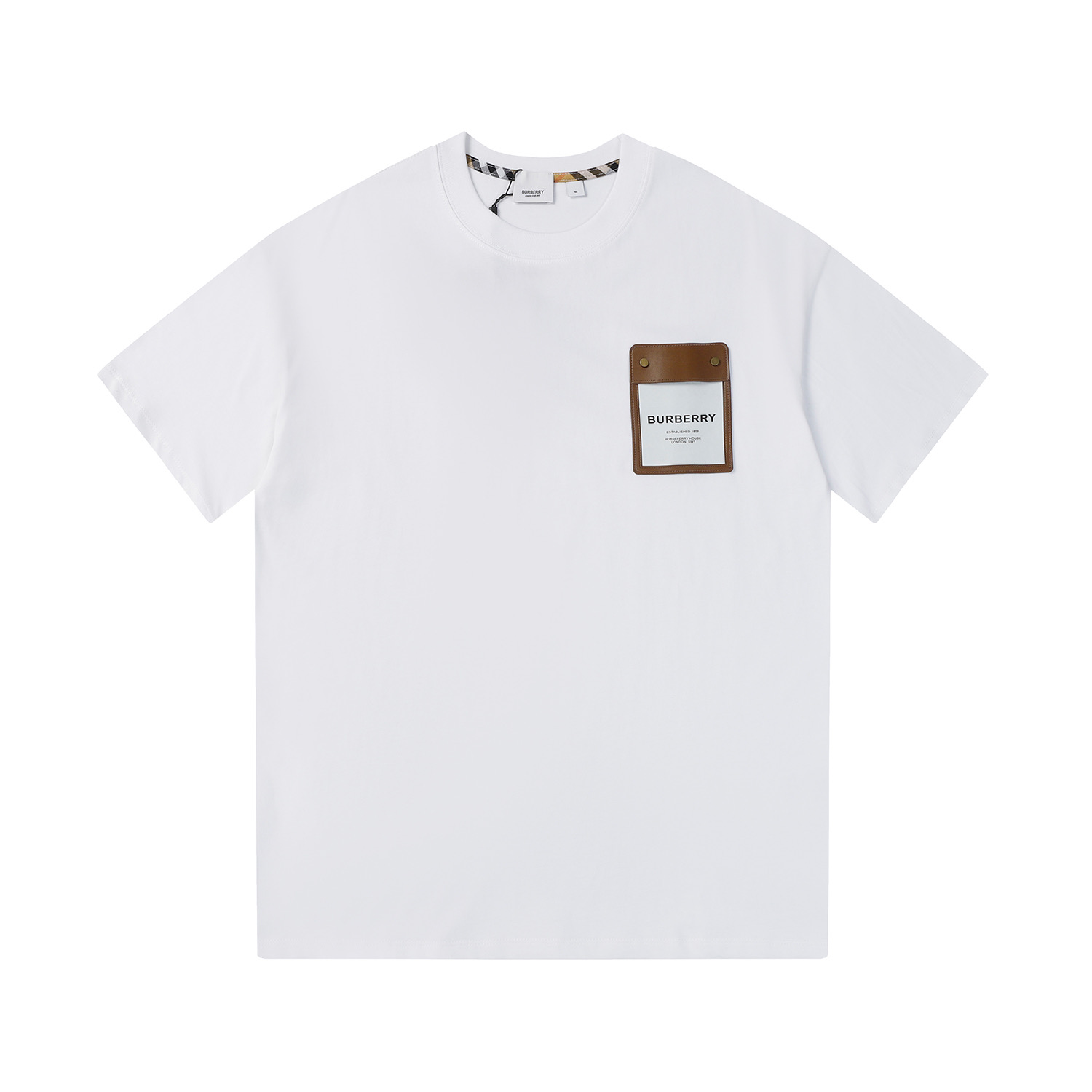 【Nuevo lanzamiento】🔥🆕24SS BURBERRY Nuevo modelo, camiseta de manga corta de hilo de algodón de alta calidad, cómoda y…