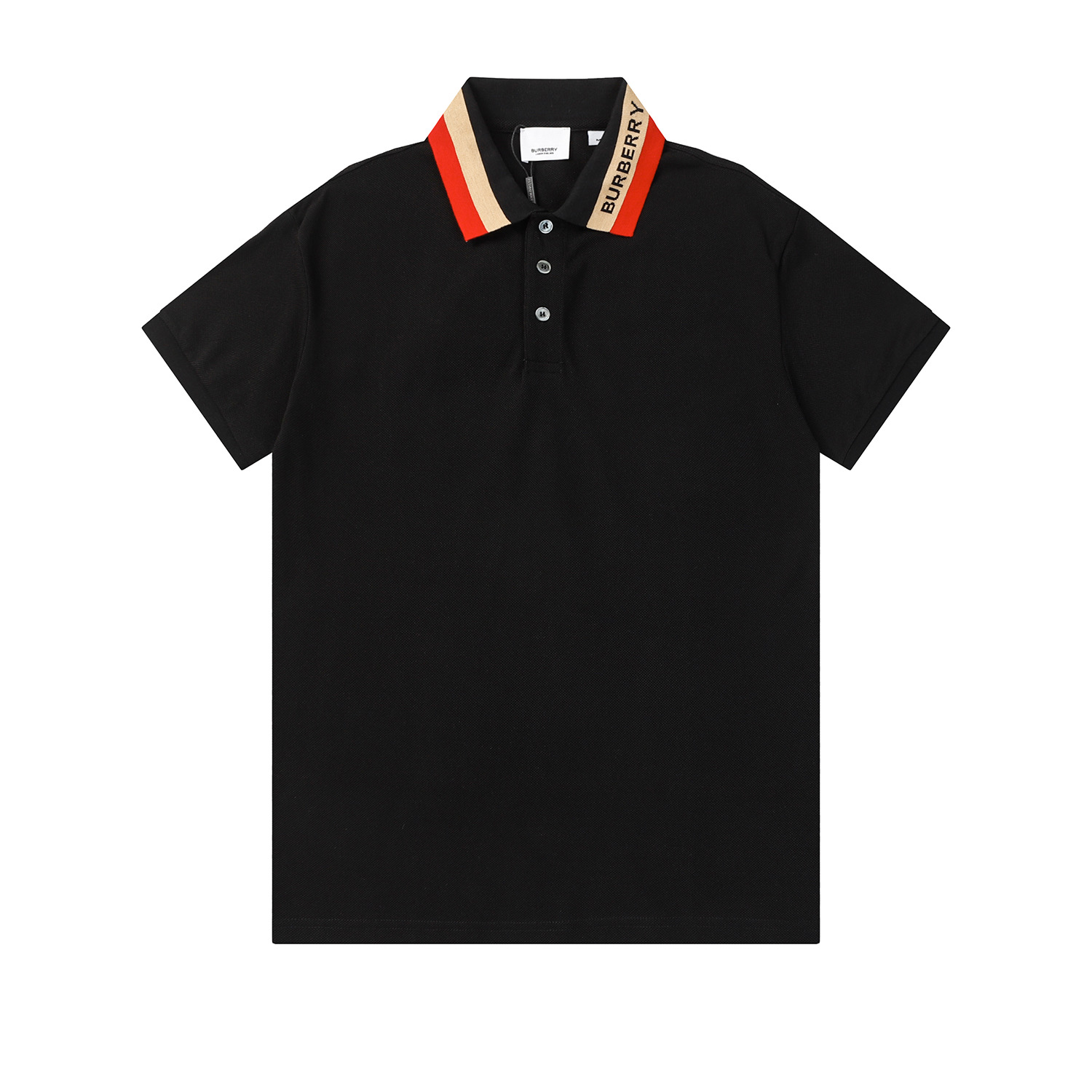 【Nuevo lanzamiento】🔥🆕24SS BURBERRY Nuevo modelo, camiseta de manga corta con cuello redondo de piqué de algodón, cómo…