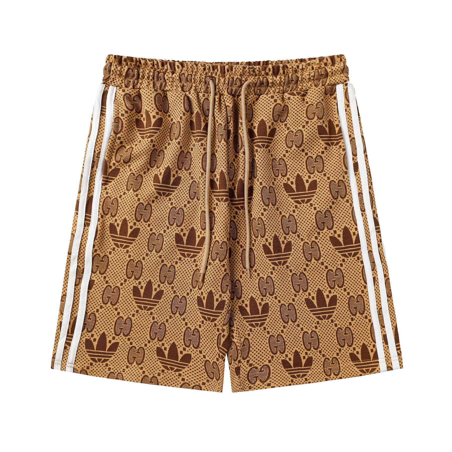 🔥🔥🔥Conjunto de pantalones cortos de la colección de otoño-invierno 2023 de adidas y Gucci, con algodón puro importad…