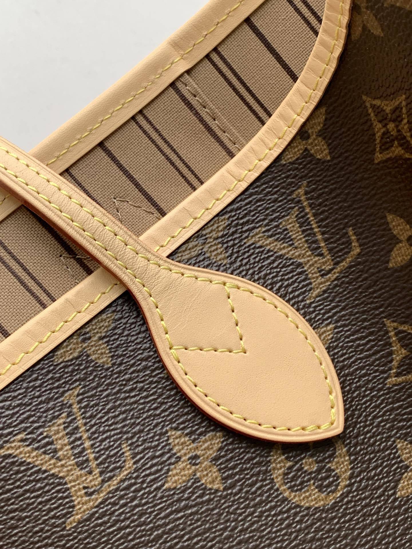 Neverfull 中号手袋【特级加强版】型号: M46975 M40995 M46975皮料: 是意大