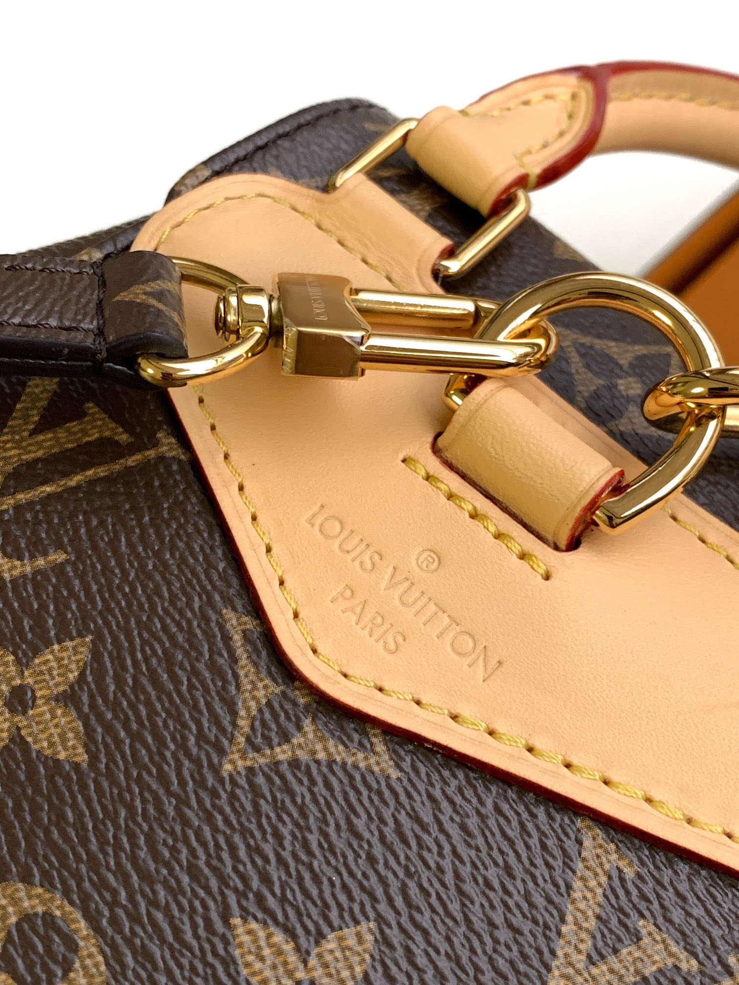 Louis Vuitton 全钢MB动态变码蒙苏里 Mini双肩包M11199老花