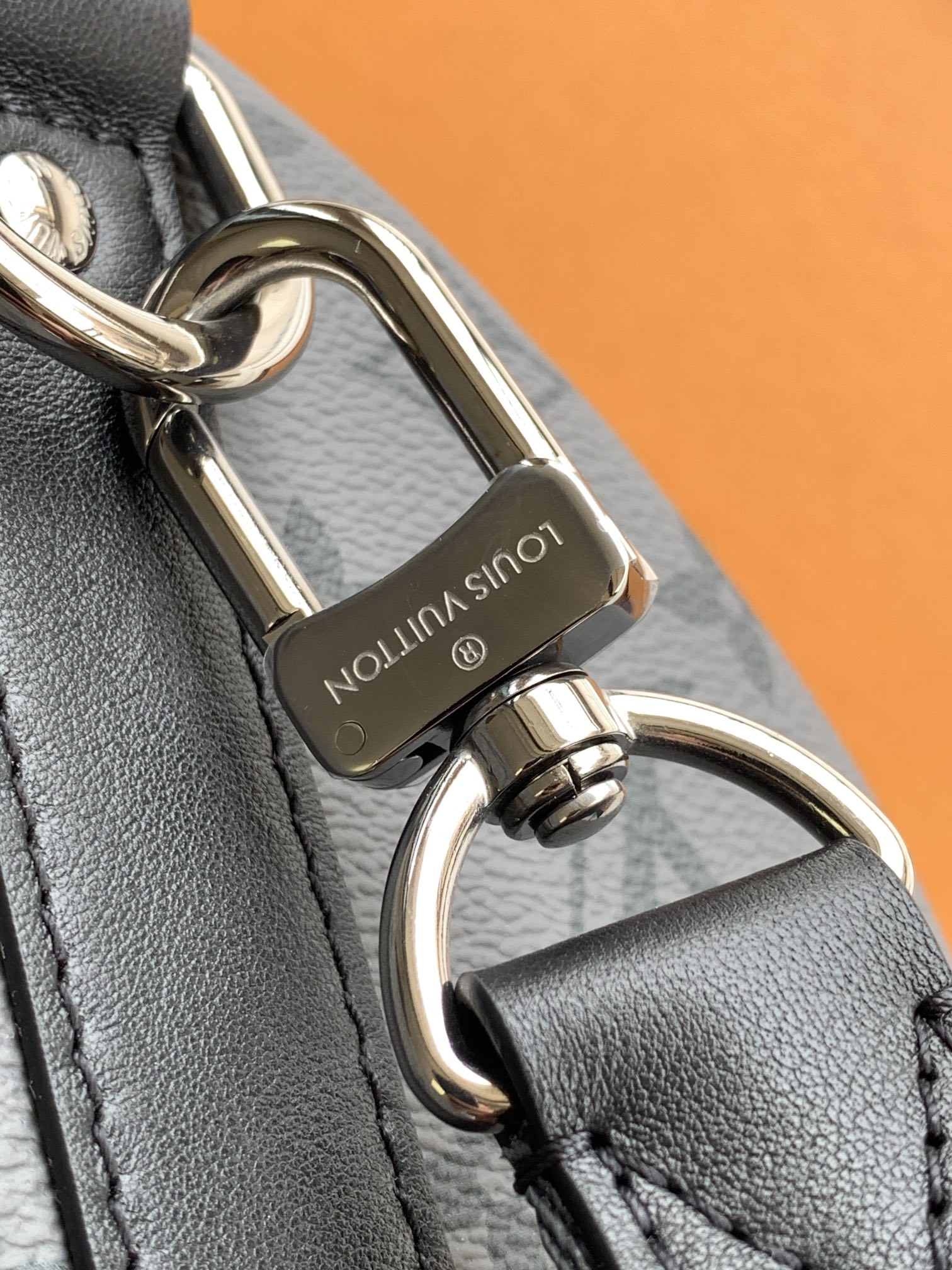 Louis Vuitton 全钢五金 M46655 皮料是