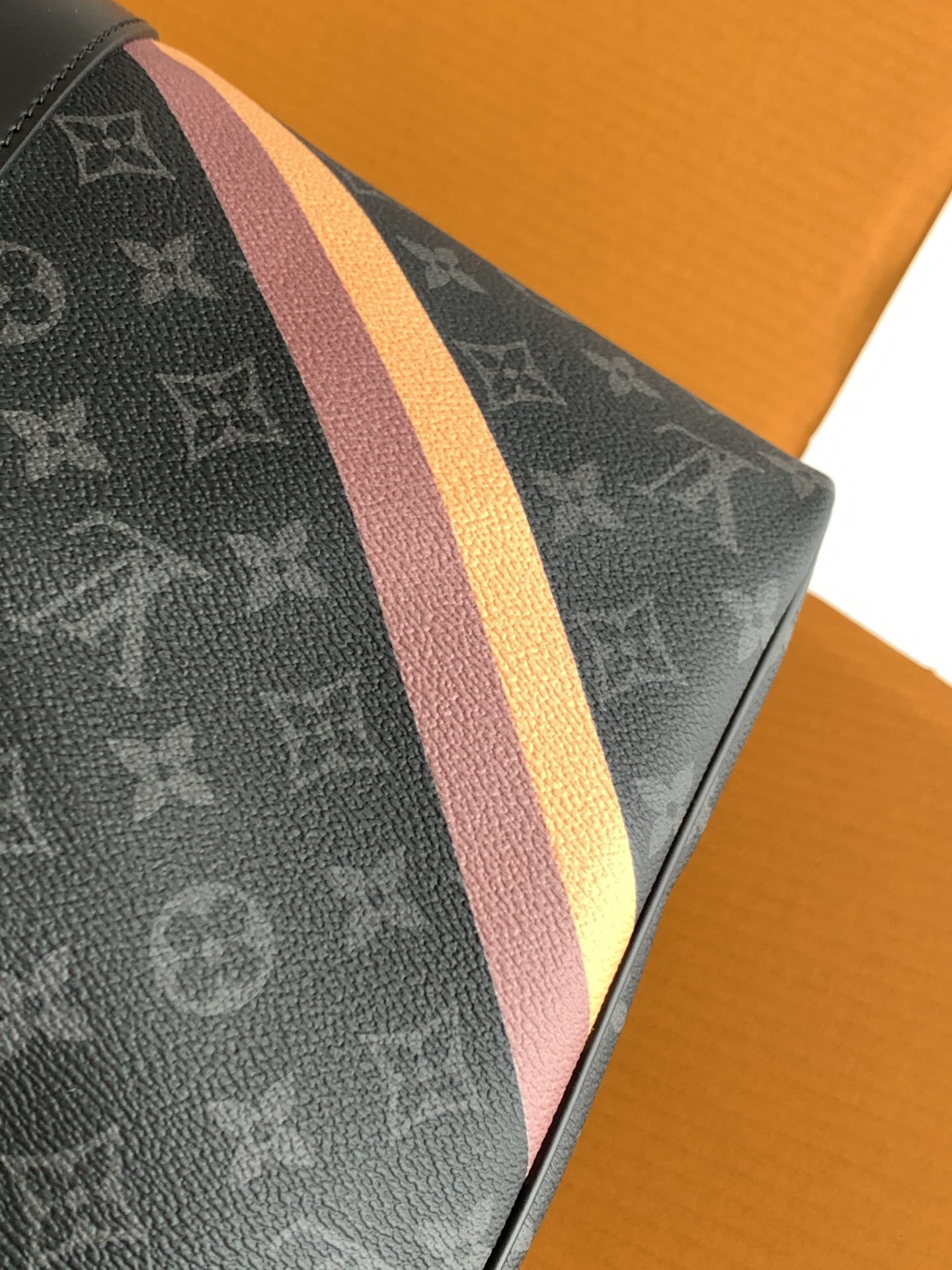 💋 新款丝印(全钢五金)【特级芯片版:配全套专柜包装】 KEEPALL 45 MON MONOGRAM