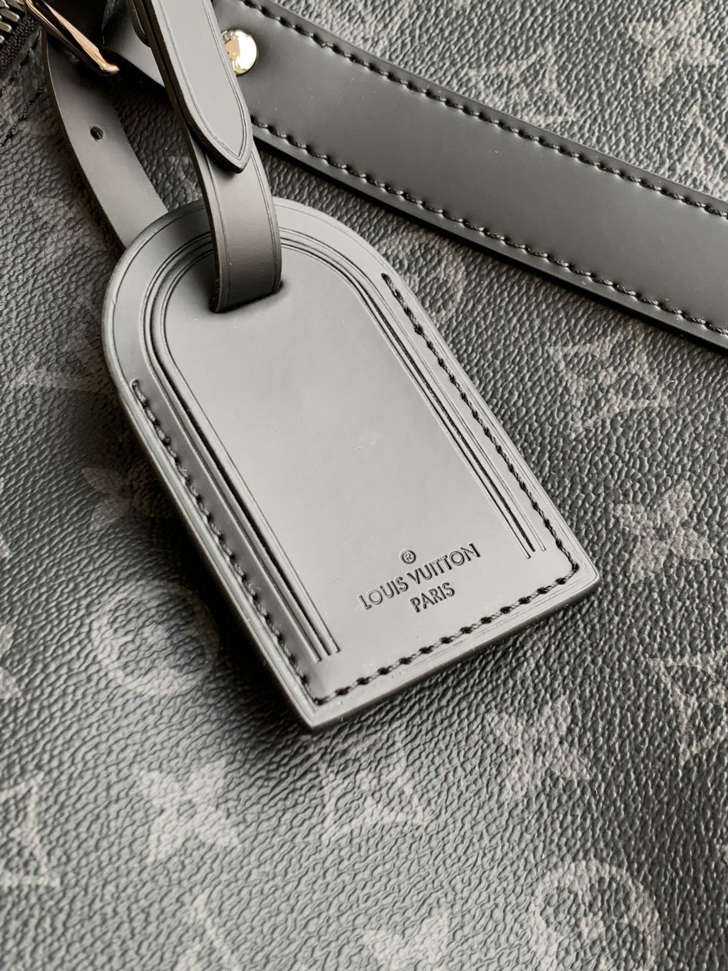 💋 新款丝印(全钢五金)【特级芯片版:配全套专柜包装】 KEEPALL 45 MON MONOGRAM