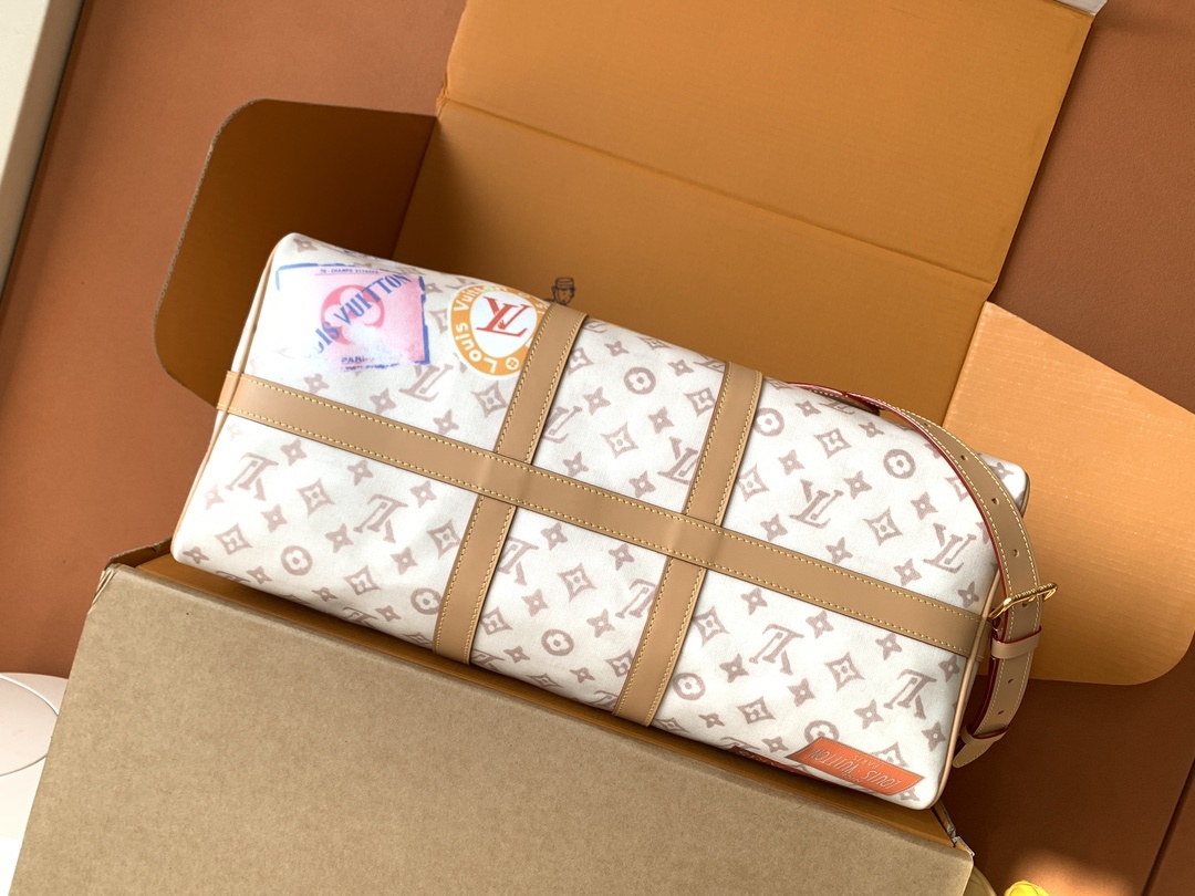 特级全钢 KEEALLBANDOULIERE45旅行袋货号M14736 45×27×20厘米(长度×高×