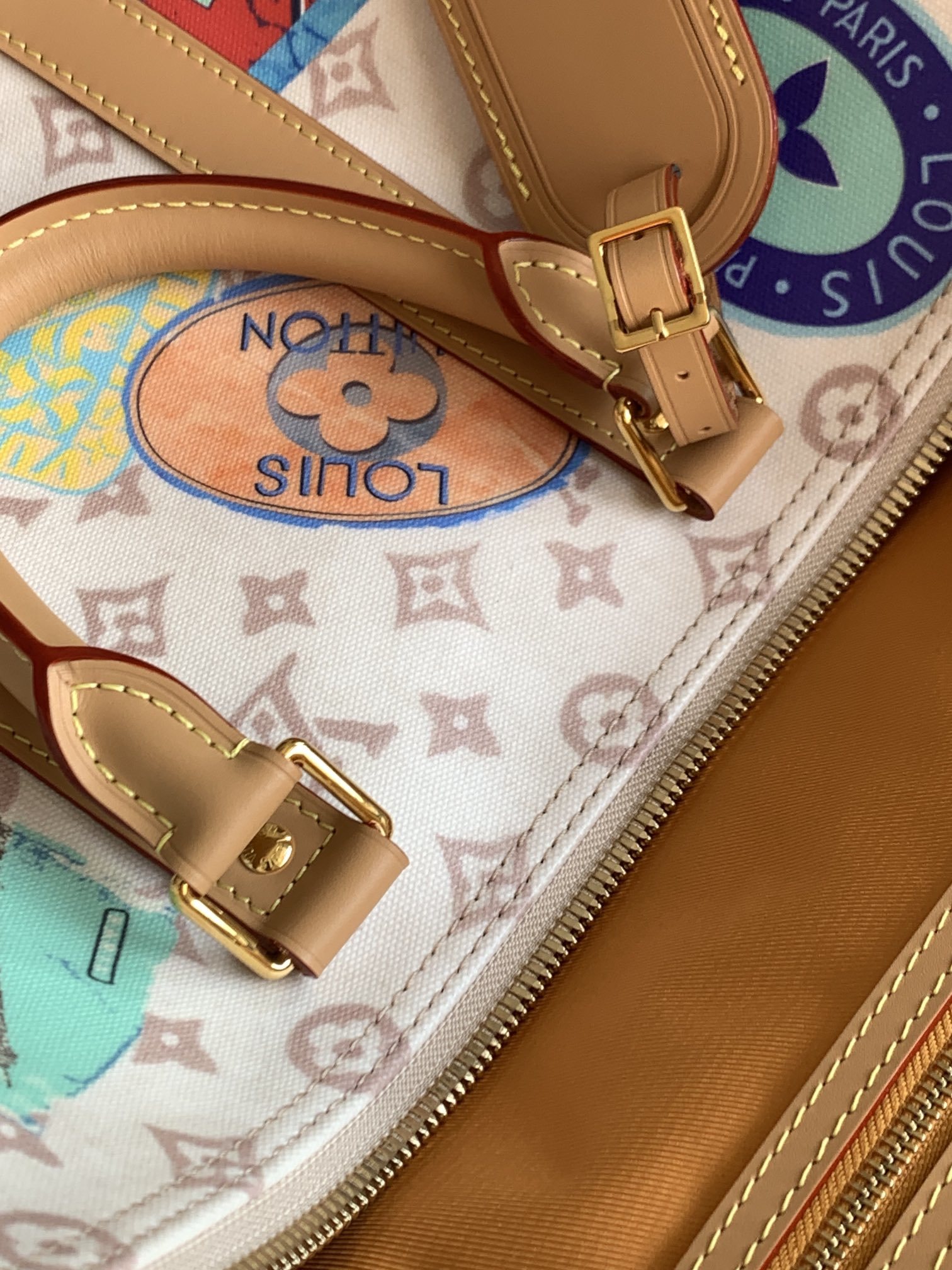 特级全钢 KEEALLBANDOULIERE45旅行袋货号M14736 45×27×20厘米(长度×高×