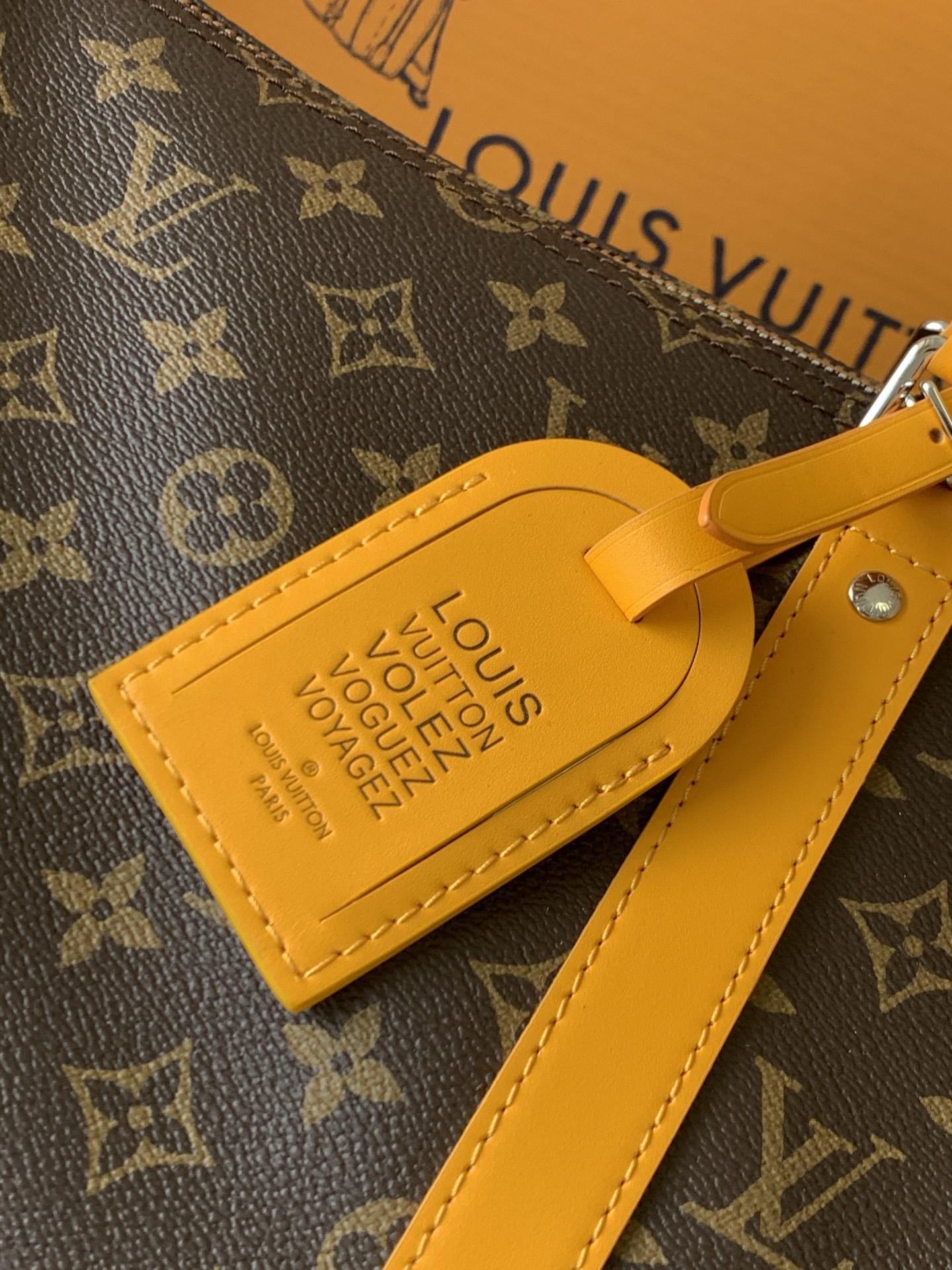 M12634【原厂皮 全钢 芯片版配全套专柜包装】 KEEPALL BANDOULIÈRE 50 旅行袋