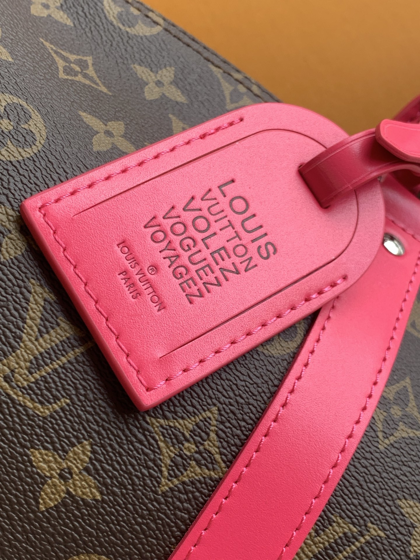 M13807【原厂皮 全钢 芯片版配全套专柜包装】 KEEPALL BANDOULIÈRE 45 旅行袋